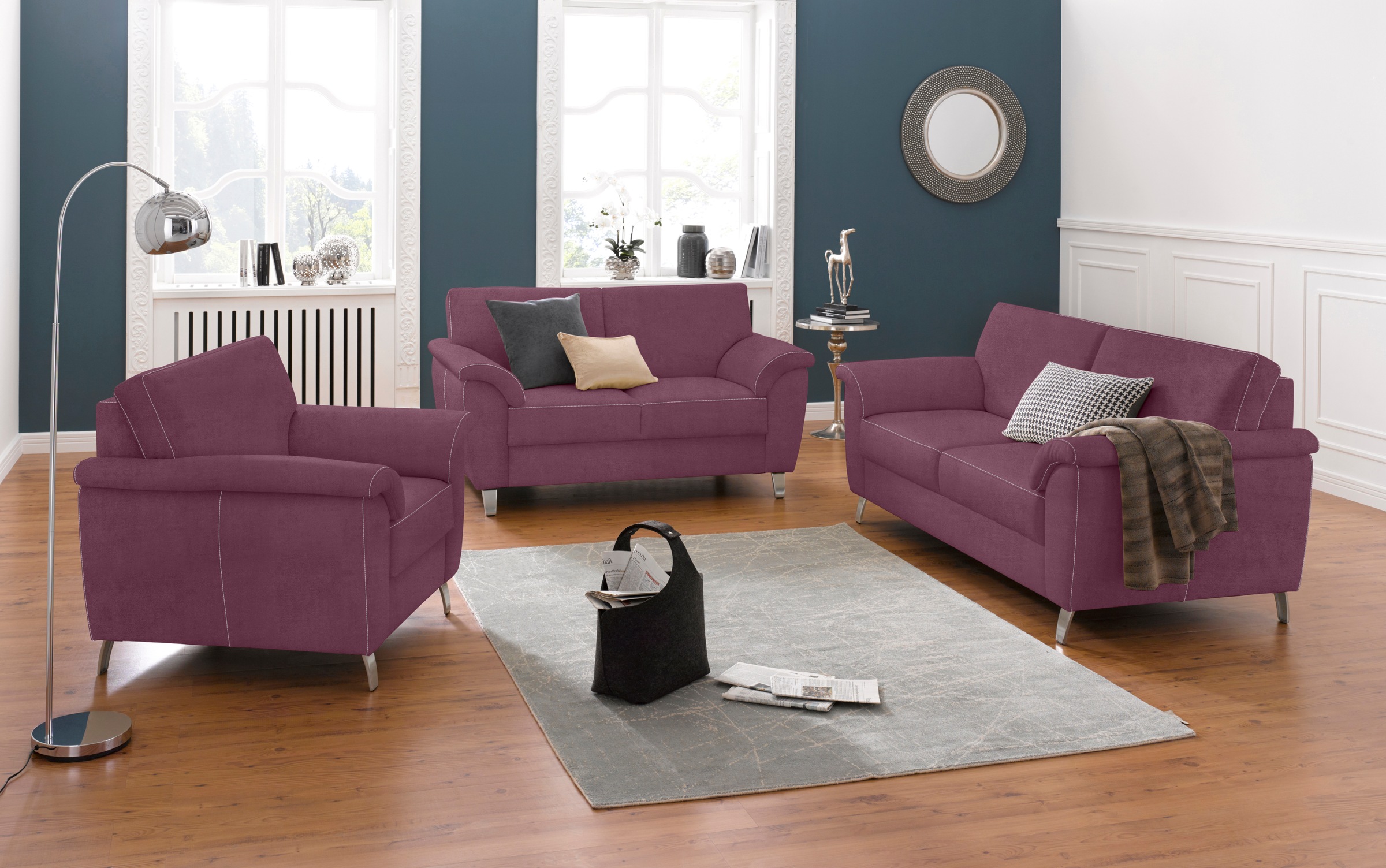 Sit&more 2,5-vietė sofa »Texel« su spyruoklės