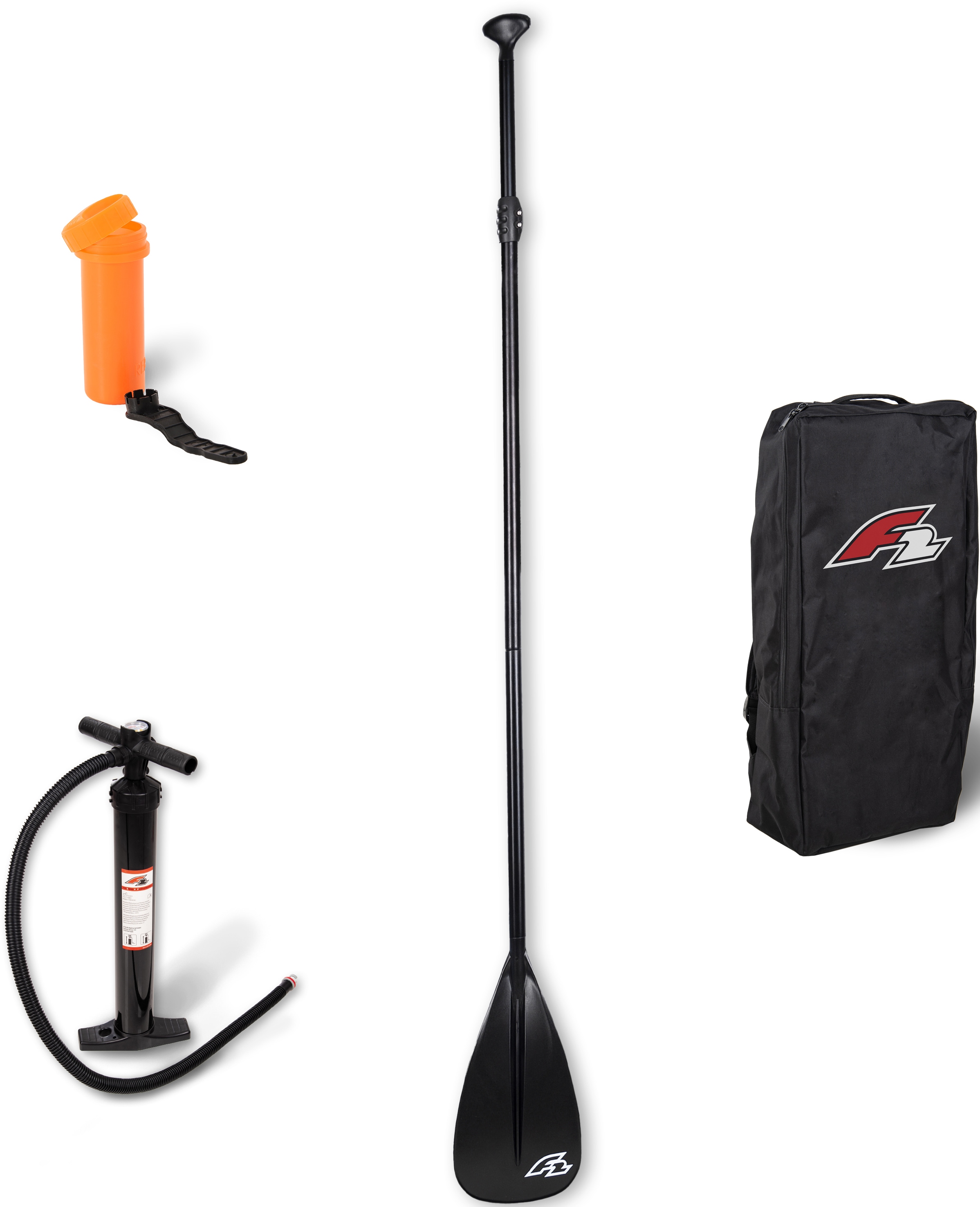 F2 SUP-Board »Mono inkl. Carbonpaddel«, (mit Paddel)