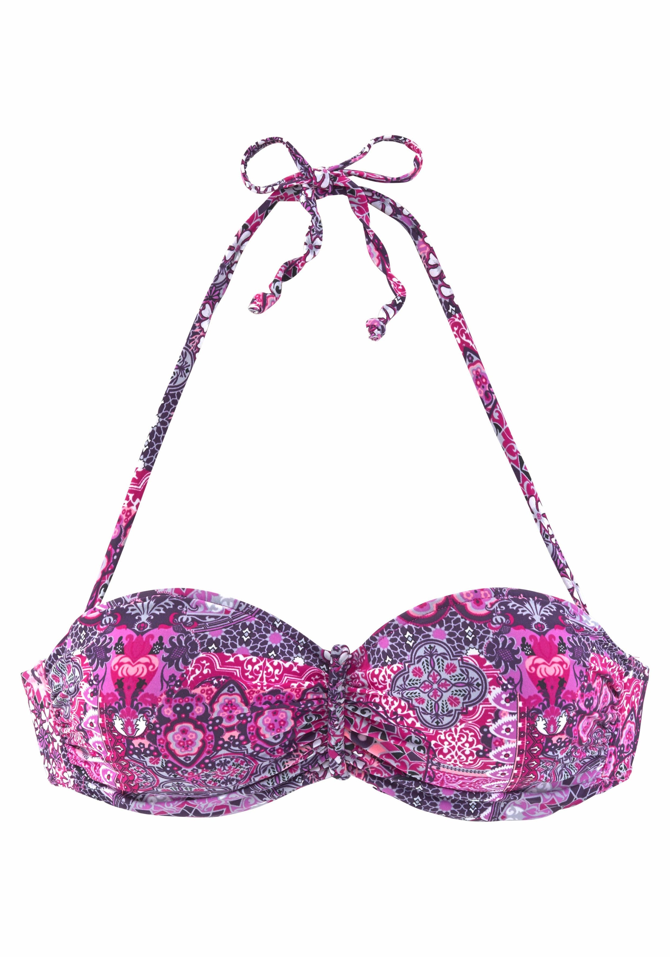 Buffalo Bandeau-Bikini-Top »Shari«, mit Paisleydruck online bestellen ...