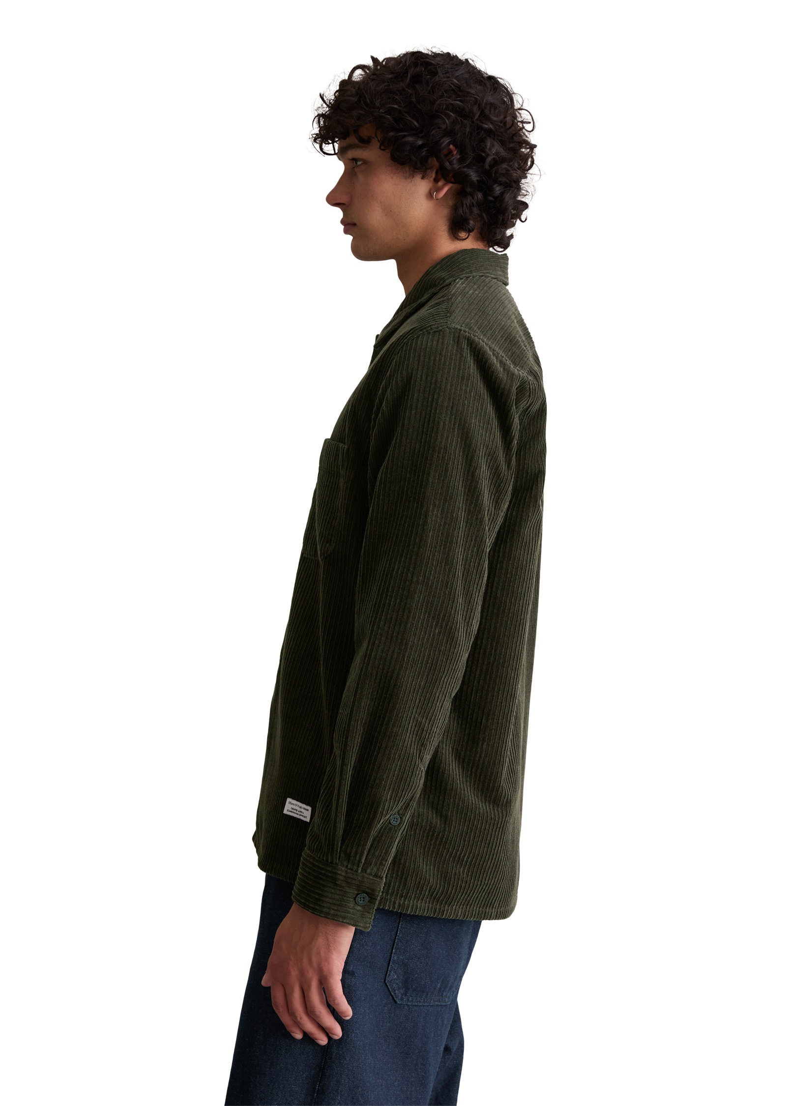 Marc O'Polo DENIM Kurzjacke »aus reiner Bio-Baumwolle«, ohne Kapuze