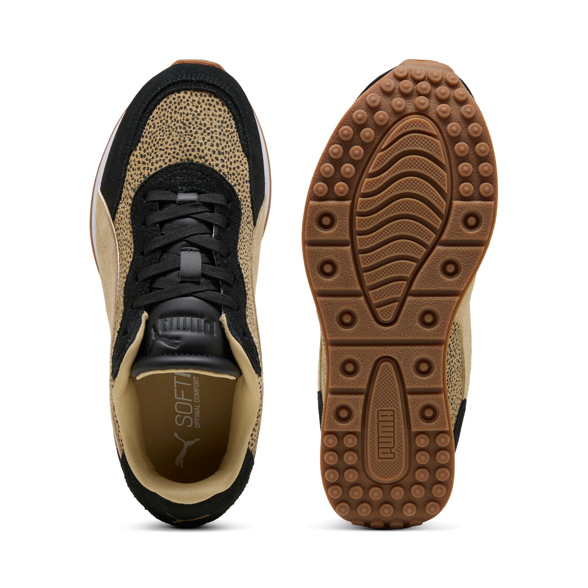 PUMA Sneaker »ST MILER ROSE TOPCAT«  für sportlichen Look, aus Leder, mit Schnürung