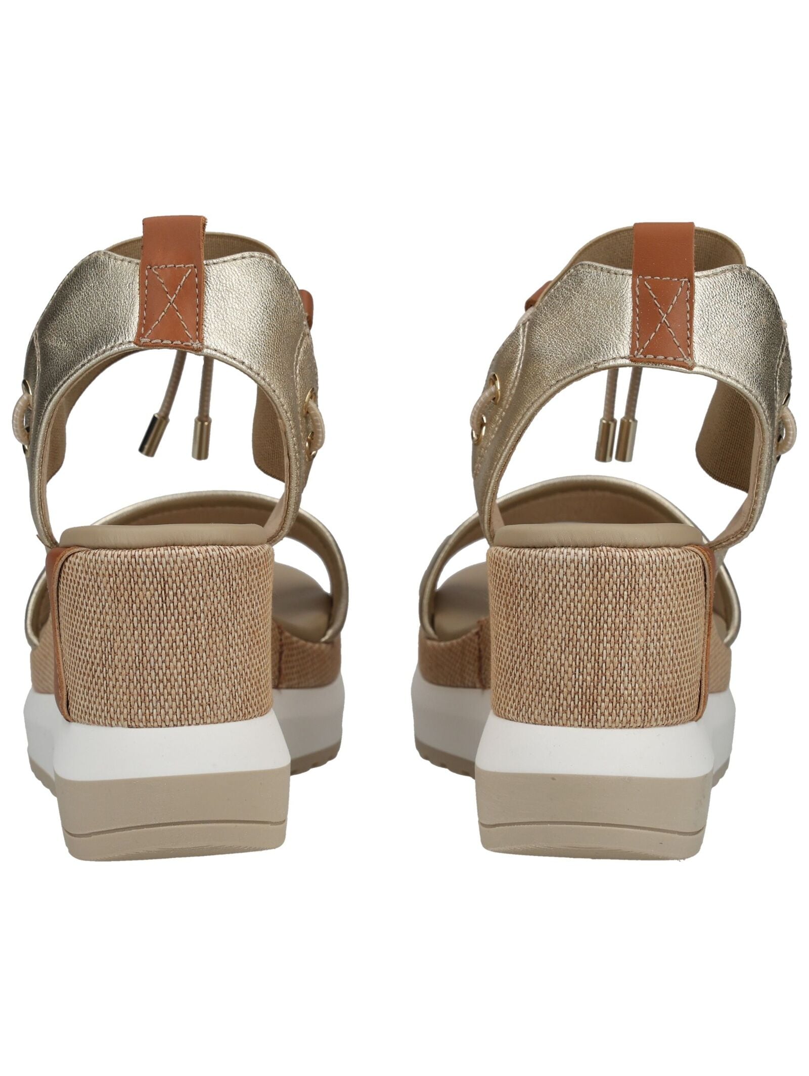 Nero Giardini Keilsandalette »Nero Giardini Sandalen Leder/Textil«