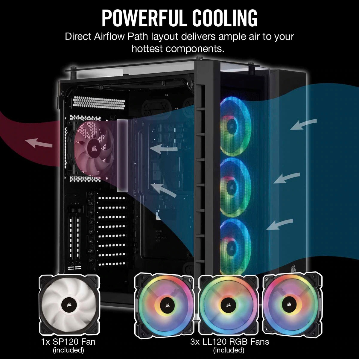 Corsair PC-Gehäuse »680X RGB Midi Tower«