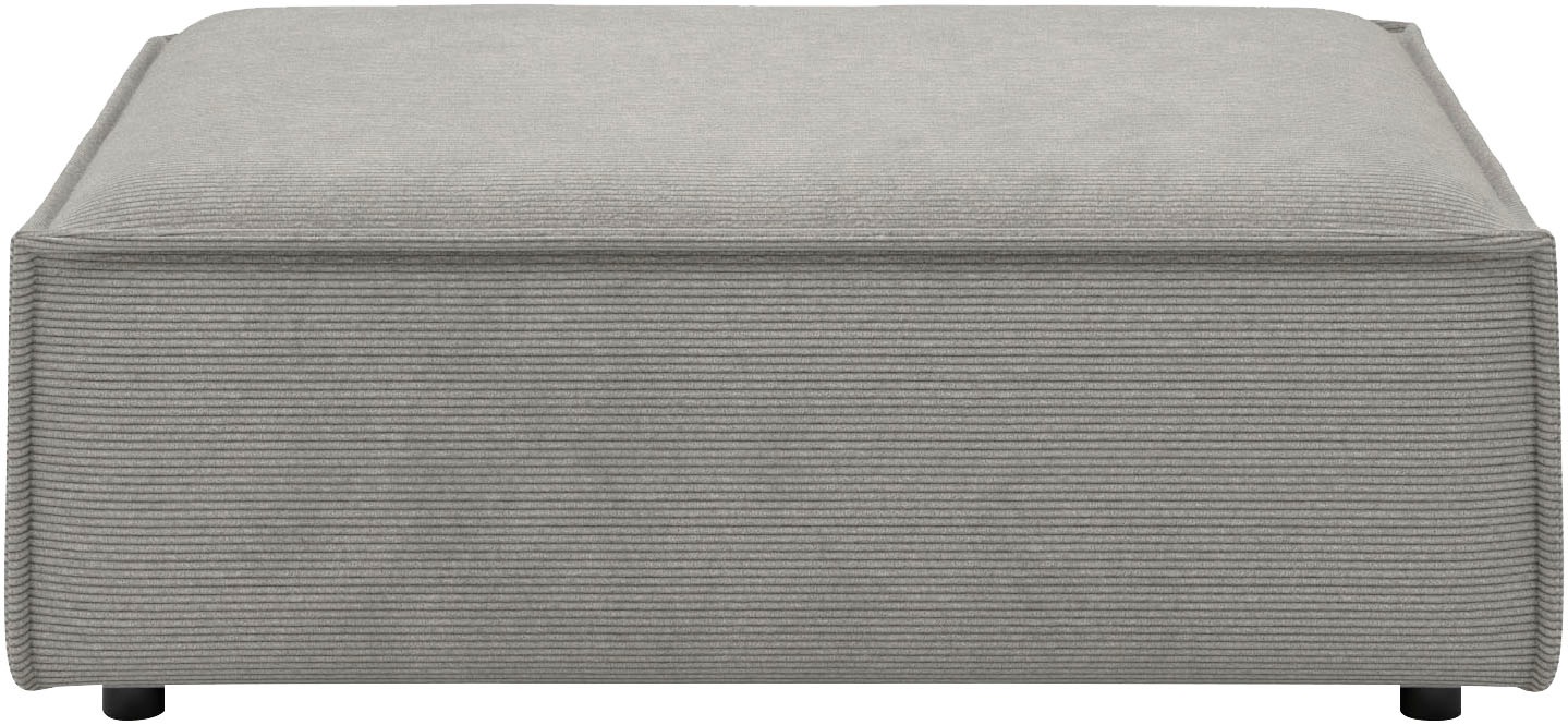 Places of Style Polsterhocker »Watertown, XXL Hockerbank passend zum Sofa - ideal als Beistellmodul«, erweiterbare Hockerbank mit weicher Polsterung