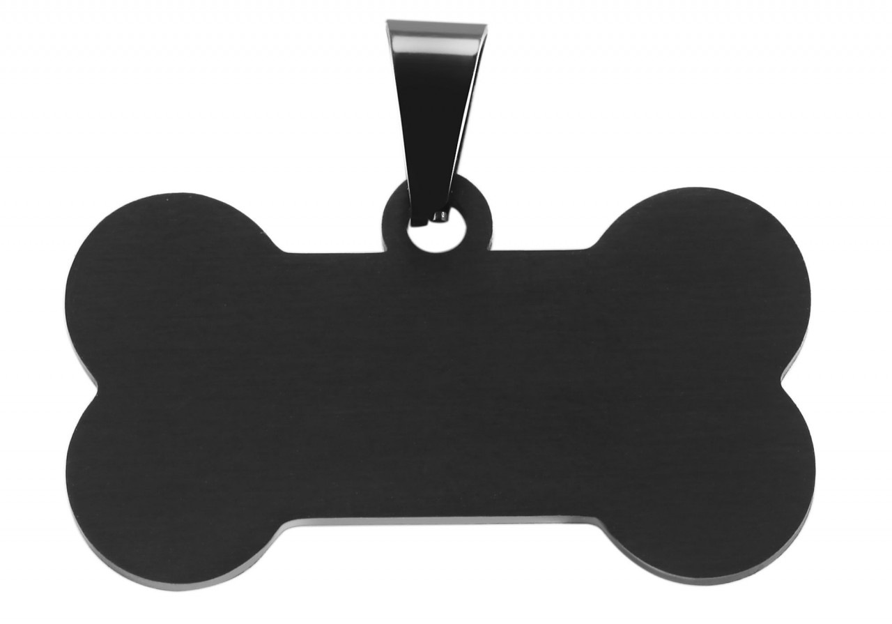 Kettenanhänger ADELIA´S "modischer Tiermotiv Anhänger aus Edelstahl", schwarz, Schmuckanhänger, Damen, Edelstahl, Kettenanhänger