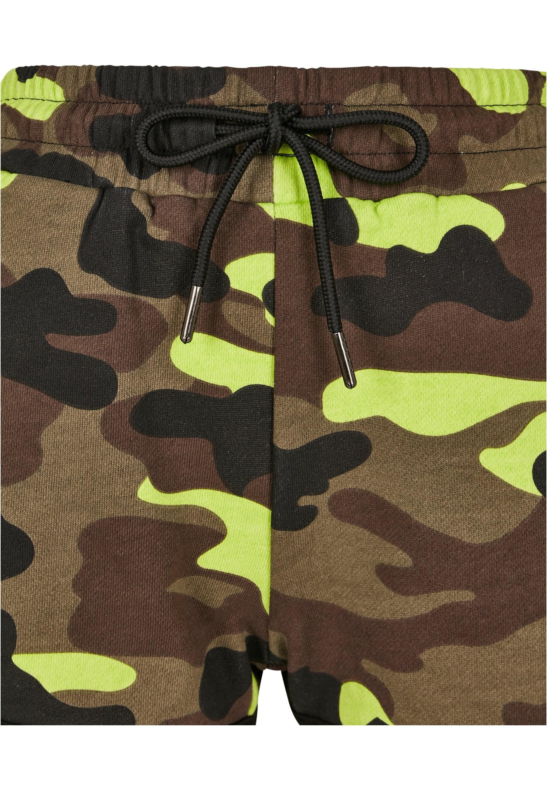 URBAN CLASSICS Stoffhose »Urban Classics Damen Ladies Printed Camo Hot Pants«, (1 tlg.)