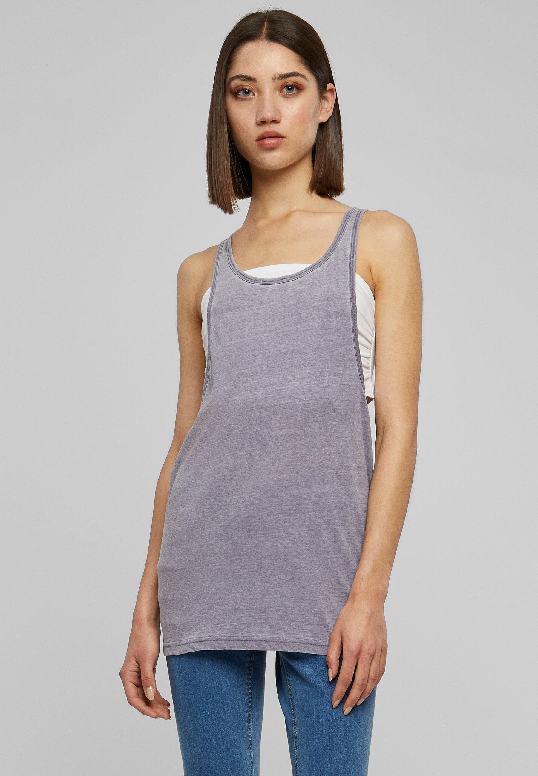 URBAN CLASSICS Muskelshirt »Urban Classics Damen Ladies Loose Burnout Tank«, (1 tlg.)