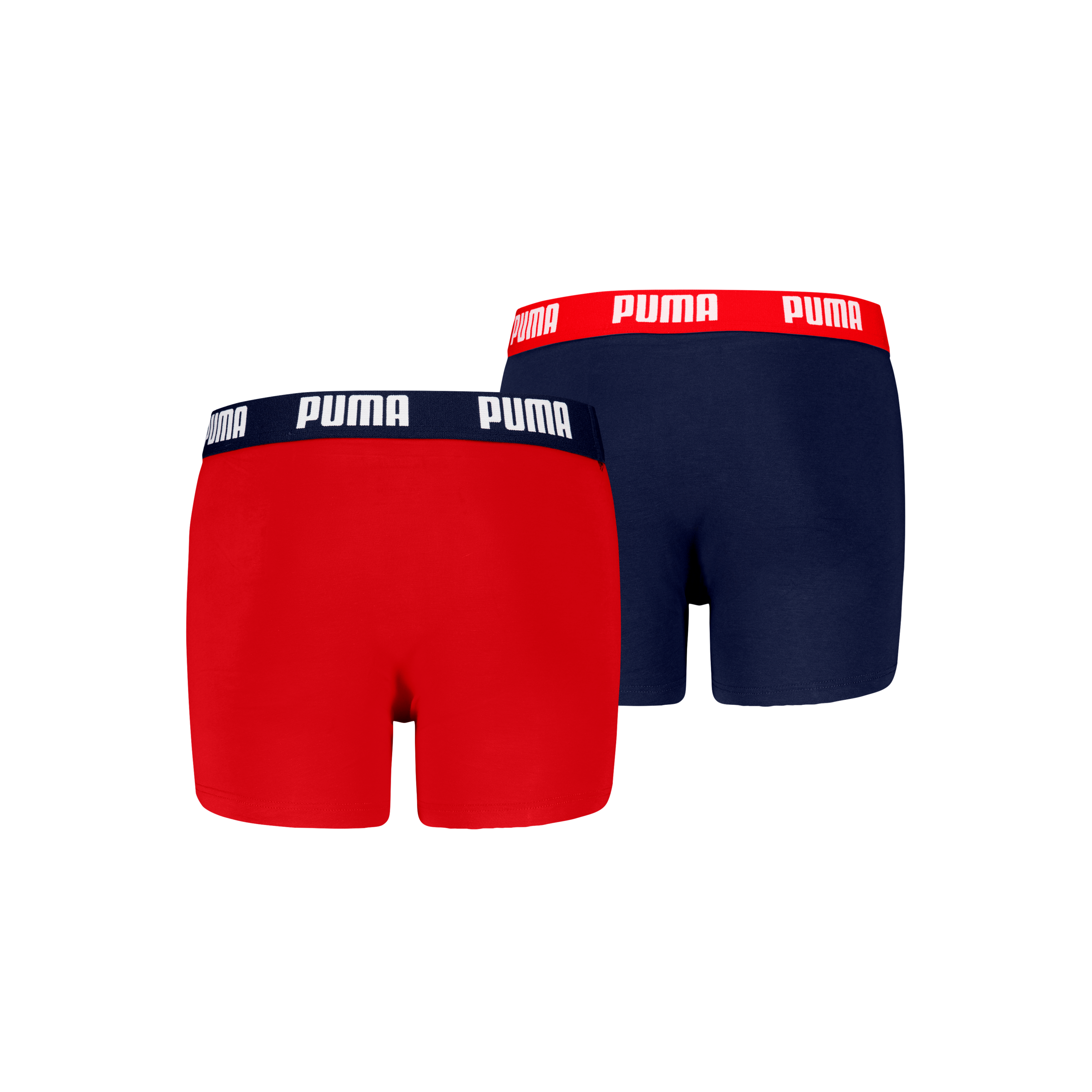 PUMA Boxer »PUMA BOYS EVERYDAY BASIC BOXERS 2P«, (2er Pack), Komfortabler Logobund, ohne Eingriff