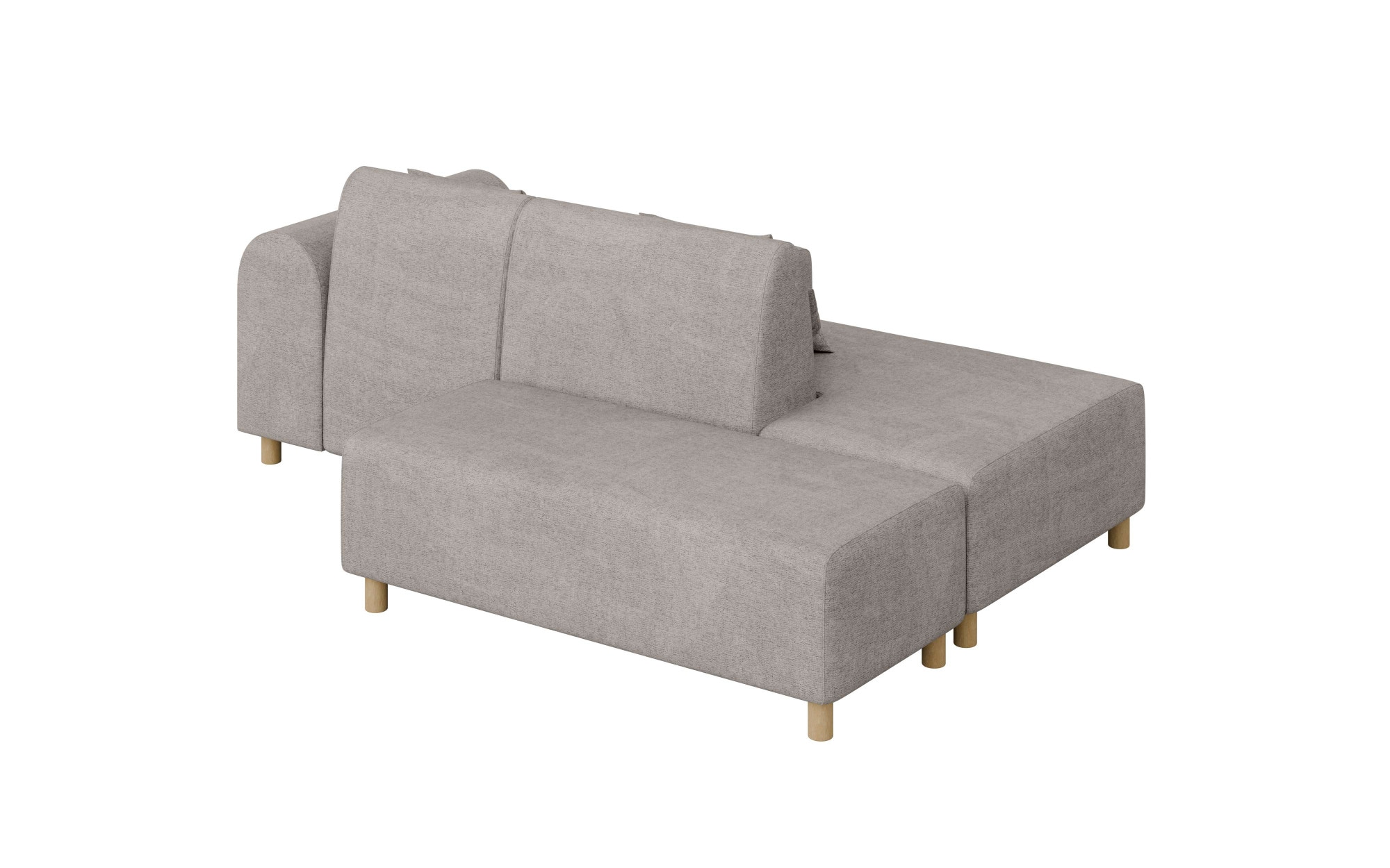 INOSIGN Ecksofa »Suyala«, L-Form mit Hocker