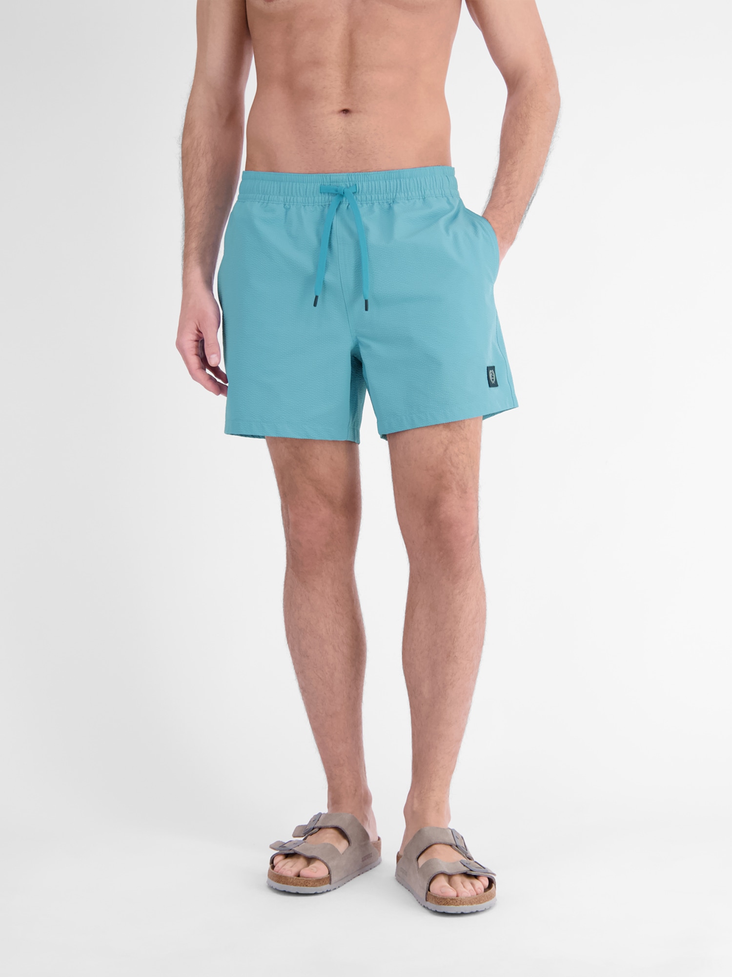 LERROS Badeshorts "Badehose für Herren mit Tunnelzugbund"