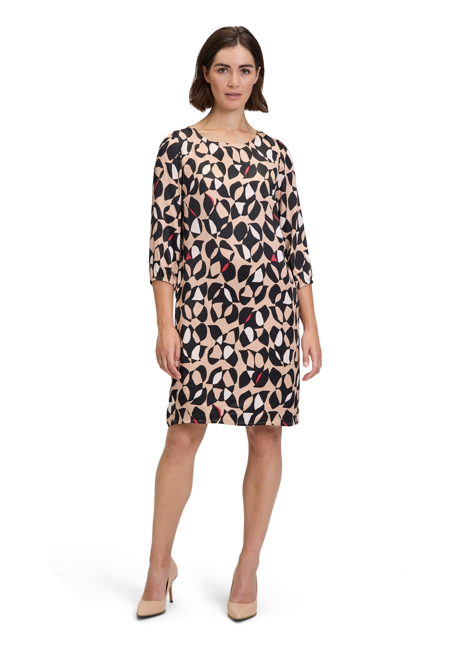 Betty&Co Sommerkleid »Betty & Co Freizeitkleid mit Reißverschluss«, Reißverschluss