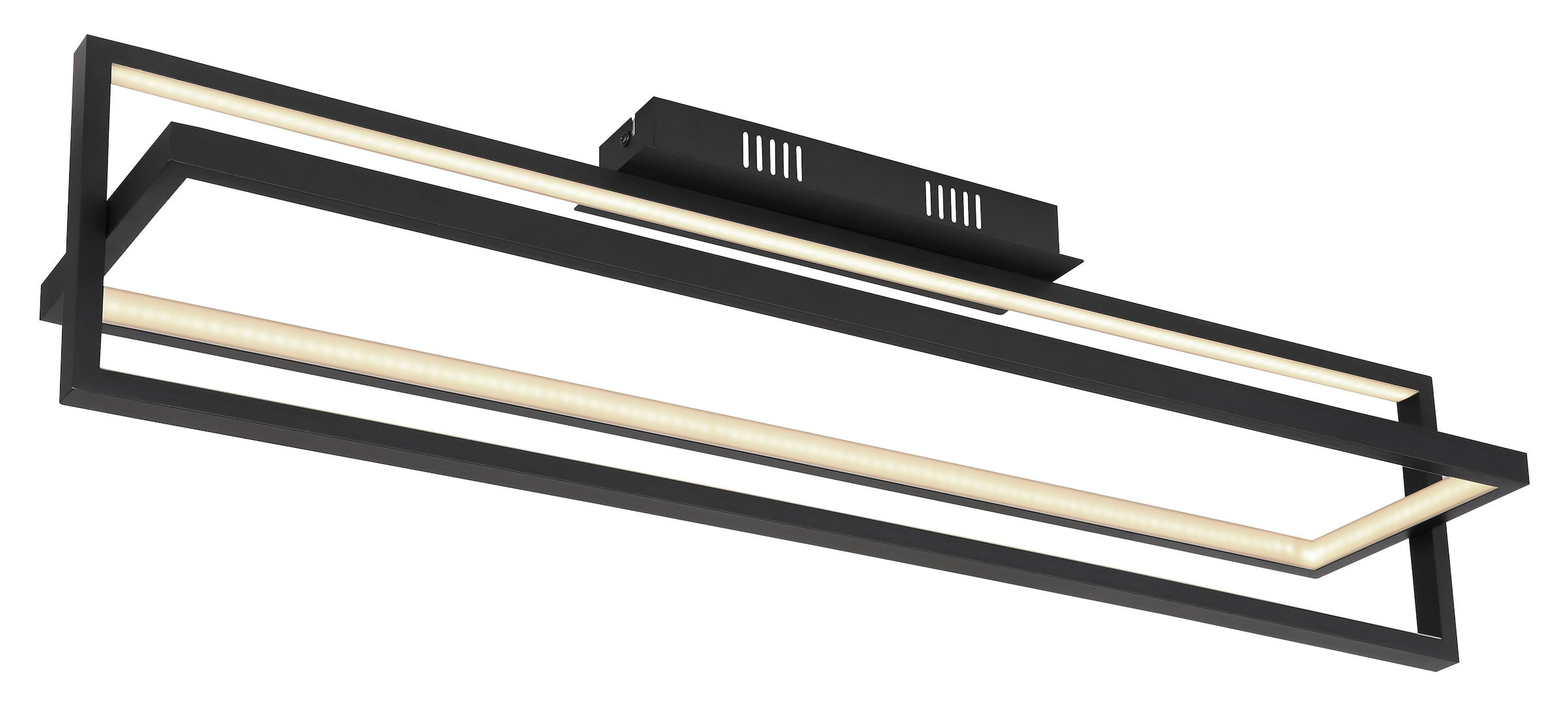 GLOBO LIGHTING LED Deckenleuchte »FLIPS«, Leuchtmittel LED-Modul | LED fest integriert, Deckenlampe/Wohnzimmer/Schlafzimmer/modern