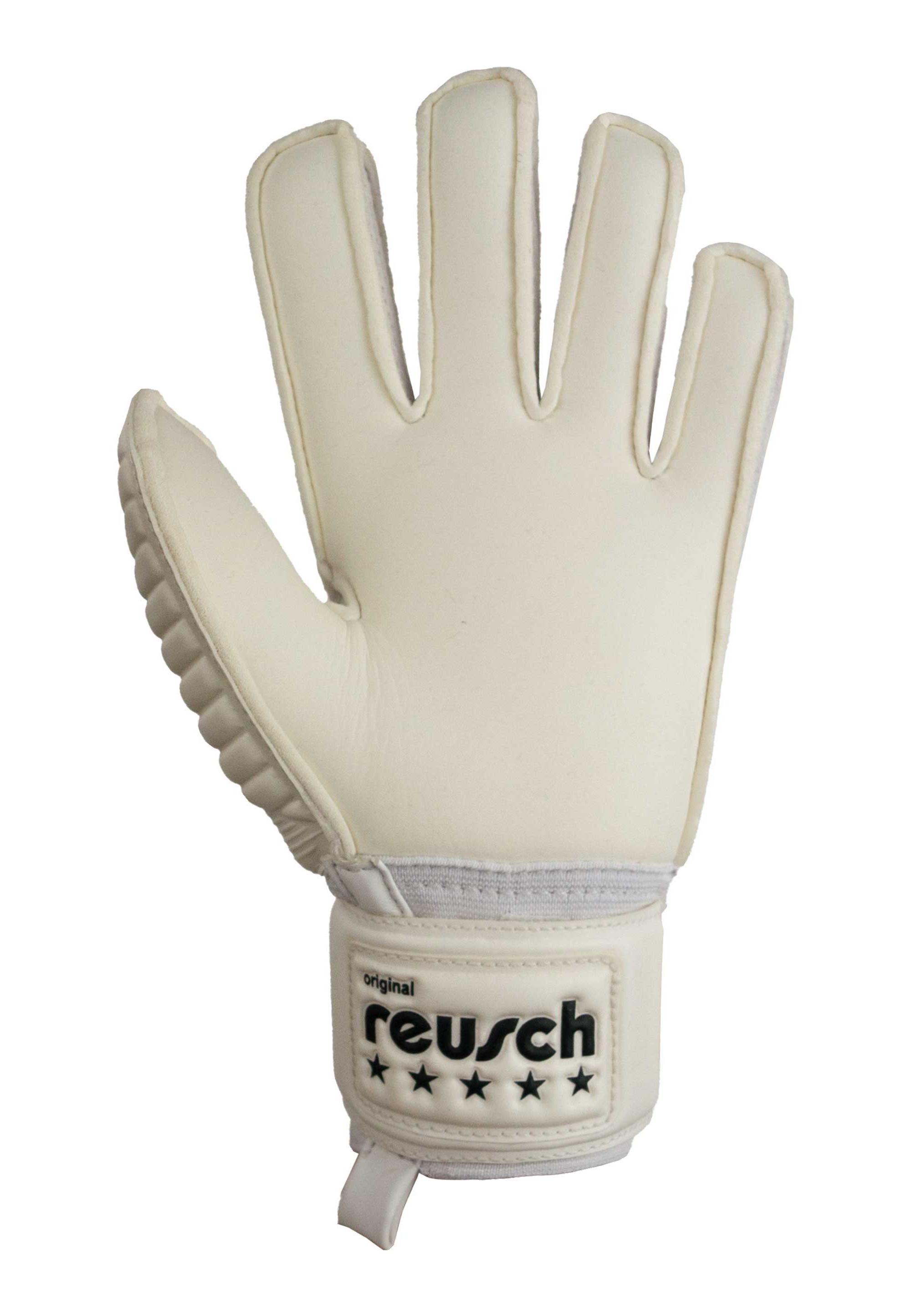 Reusch Torwarthandschuhe »Legacy Arrow Silver Junior«, mit sehr gutem Grip und Außennaht-Schnitt