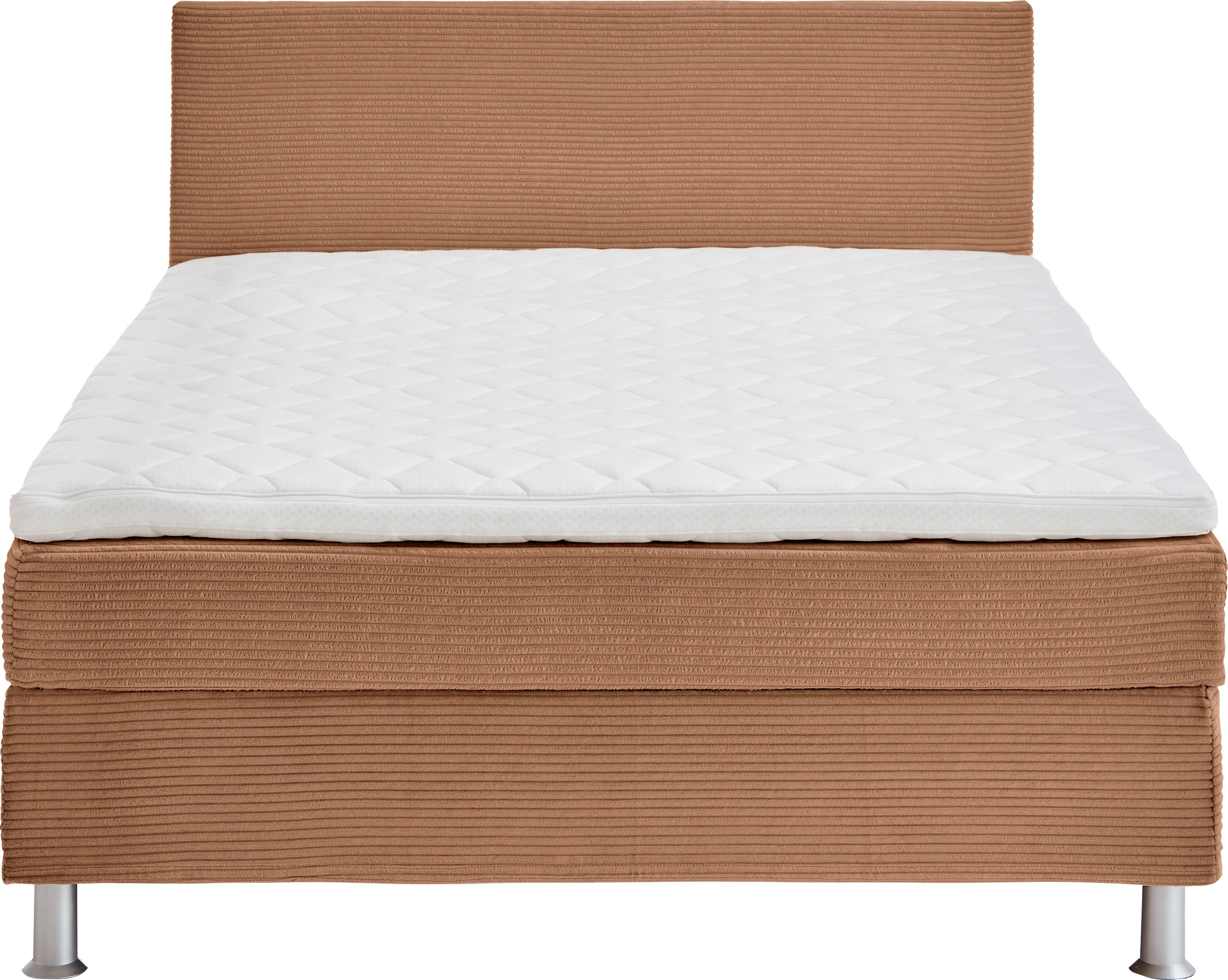 ATLANTIC home collection Boxbett »Edison«, inkl. Bonnellfederkern-Matratze und Topper
