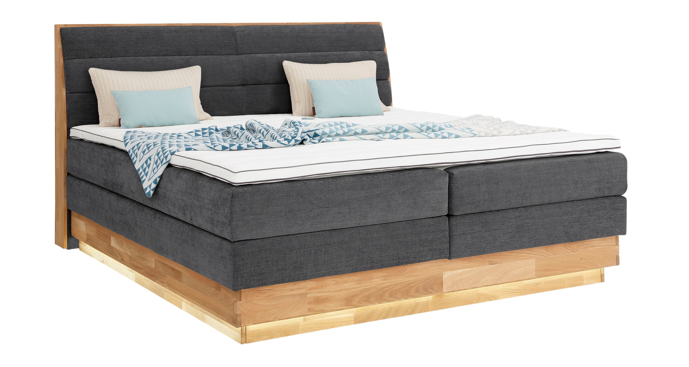 OTTO products Boxspringbett "JENNA in verschiedenen Farben und Breiten erhä günstig online kaufen