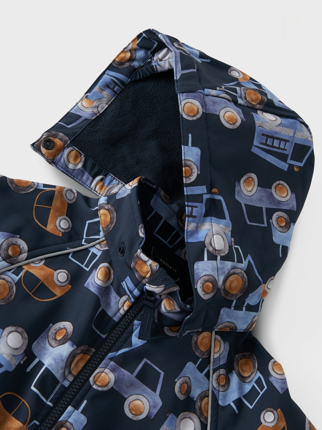 Thumbnail - Name It Softshelloverall "NMMALFA08 SOFTSHELL SUIT AOP1 FO NOOS"