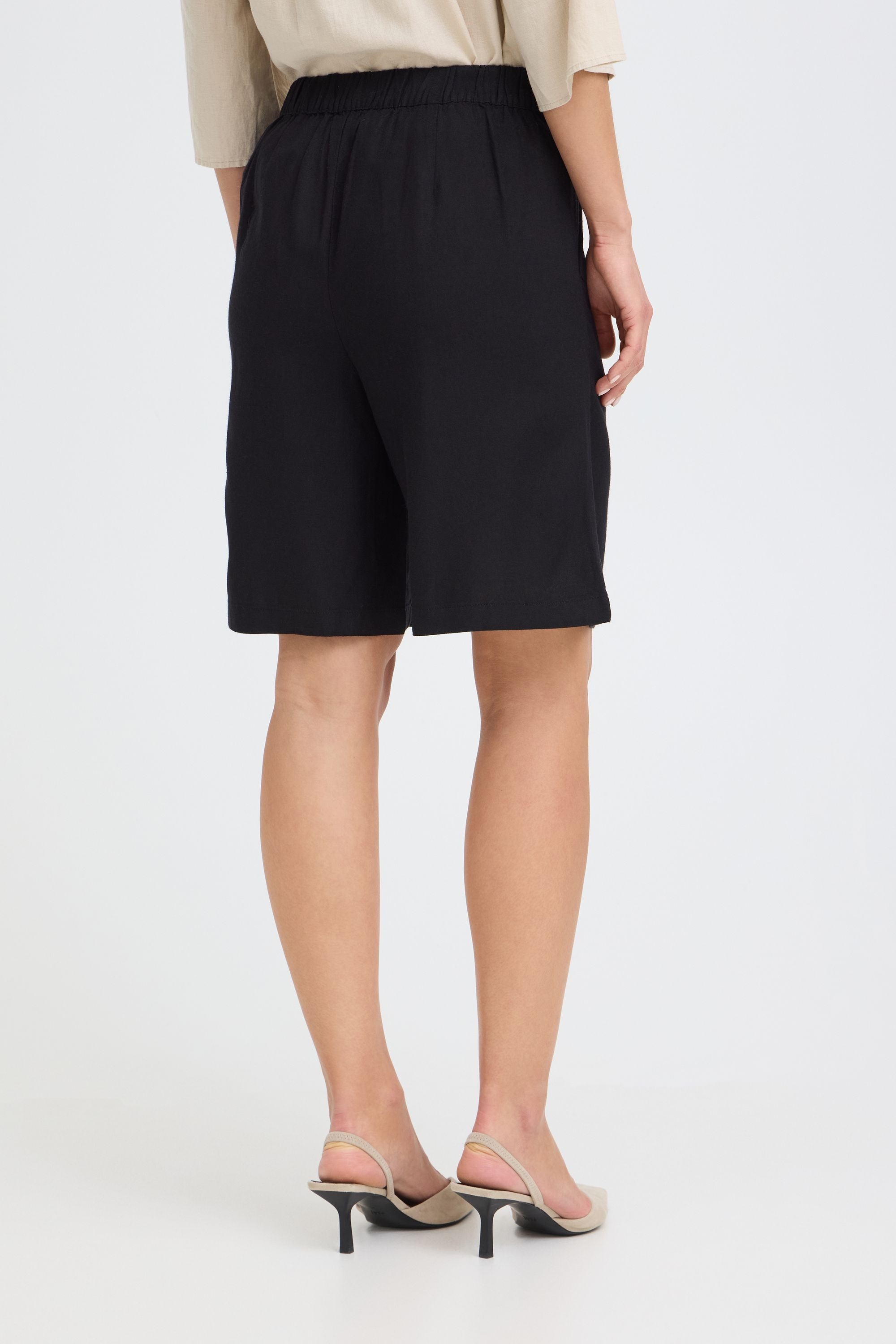 OXMO Leinenhose »Leinenhose OXNInna Linen Mix Bermuda«