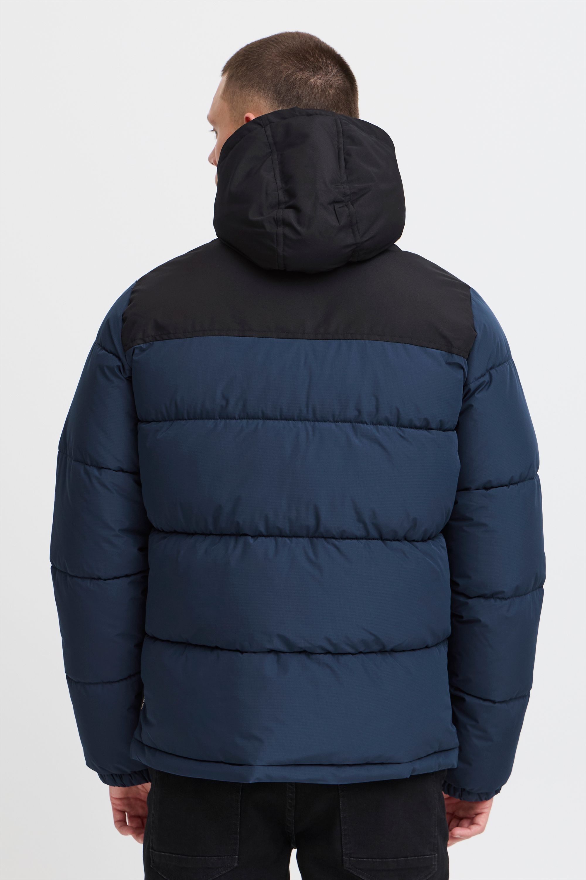 Steppjacke BLEND "BHBankl", Damen, Gr. XXL, marineblaus, 100% Polyester, Basic, regular fit normal, normaler offener Saum, Jacken Steppjacke, Wärmende Winterjacke mit Taschen 6