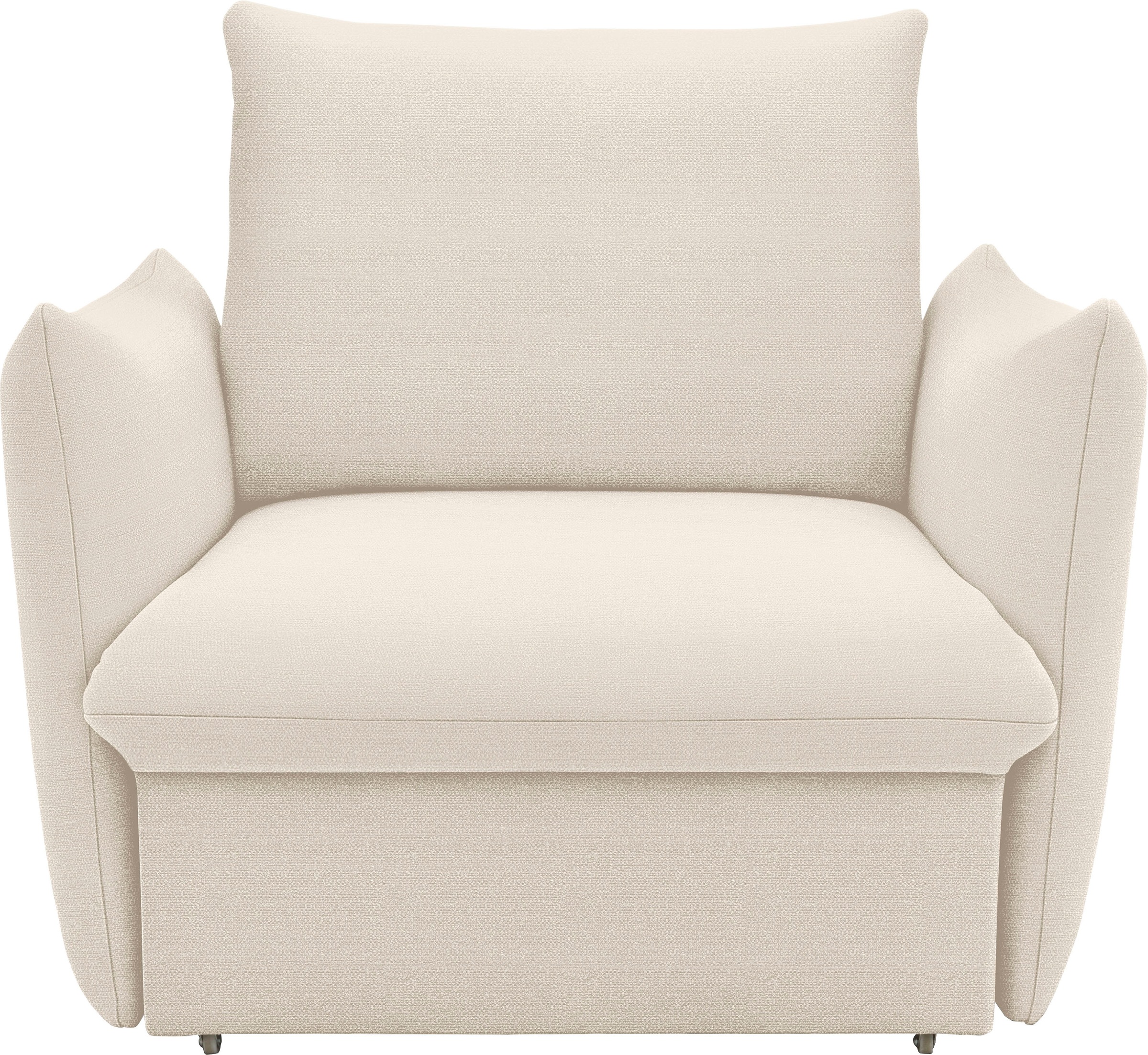 LOOKS by Wolfgang Joop "LOOKS XII Schlafsesel, Schlaffunktion" Boxspring-Polsterung, mit Gästebettfunktion, Kissenoptik