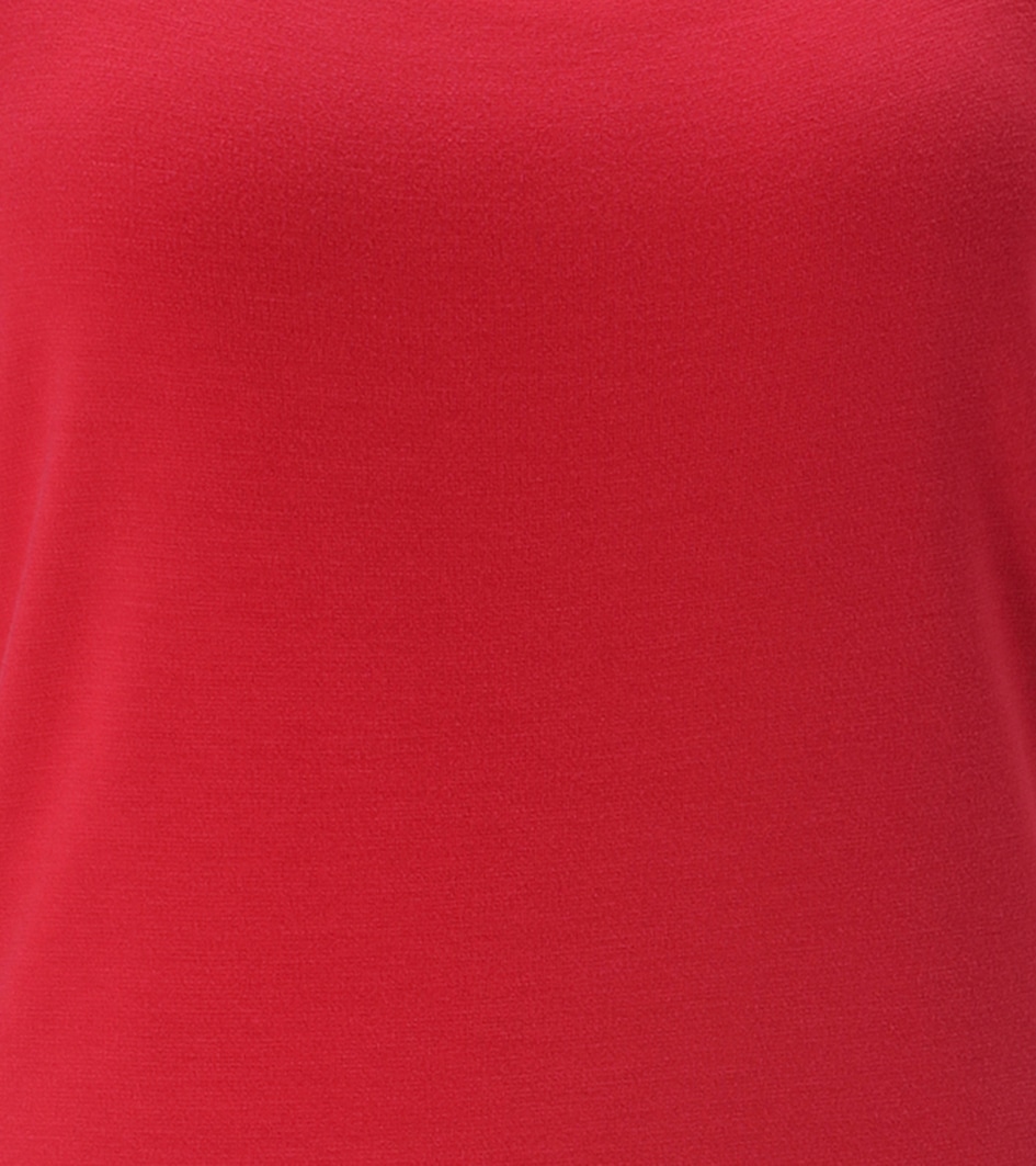 Aniston SELECTED Shirtkleid großzügiger Cut-Out am Rundhalsausschnitt - NEUE KOLLEKTION