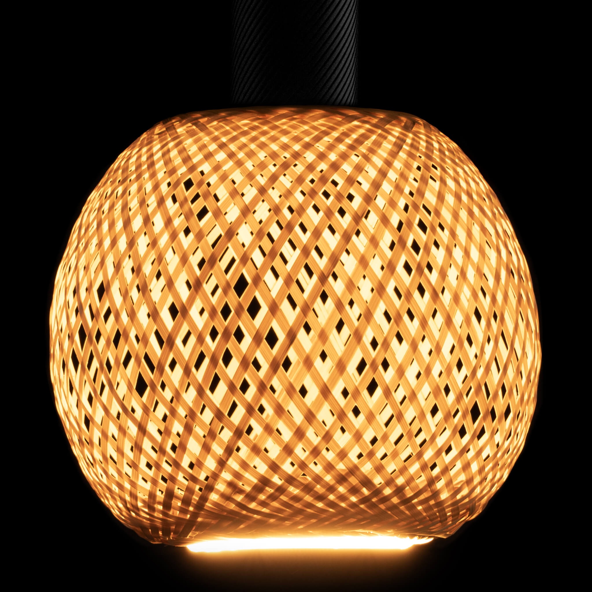 SEGULA LED-Filament »LED Floating Bamboo« E27 1 Stk. Extra-Warmweiß LED Floating Bamboo Globe 180 nature, E27, 5W, 2200K, 350lm