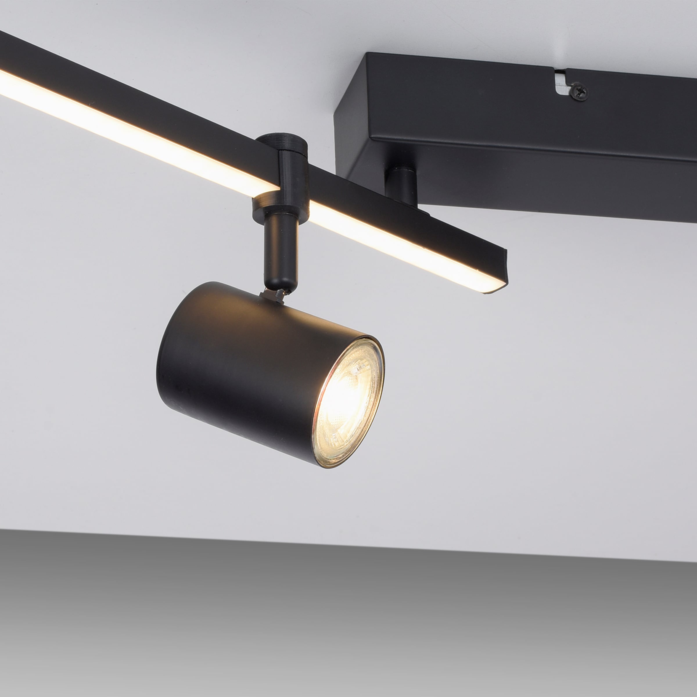 Paul Neuhaus LED Deckenleuchte »BARIK«, separat steuerbar, inkl. Leuchtmittel 4 x GU10 / 4,50Watt