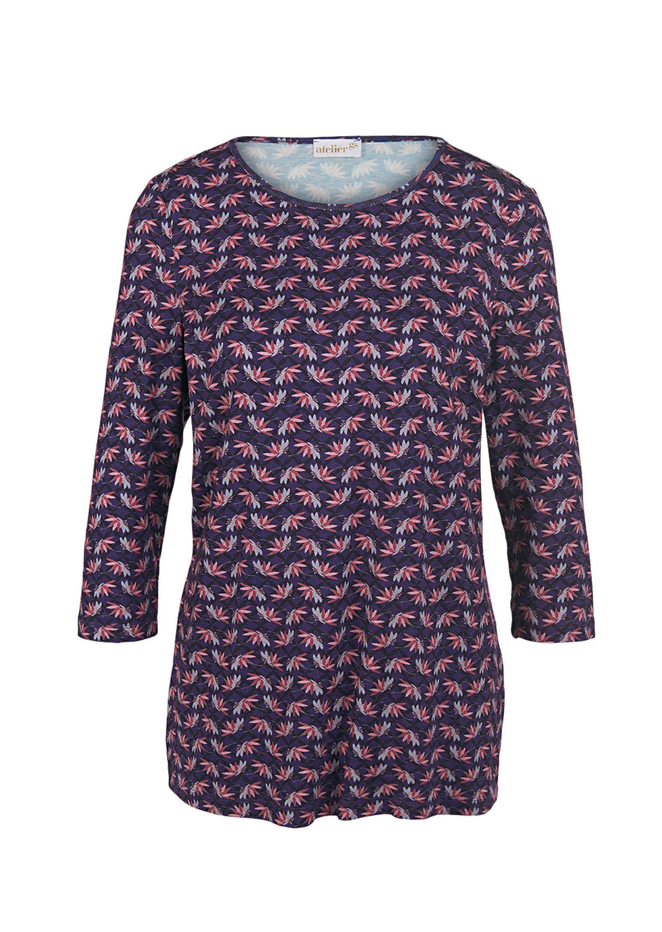 GOLDNER Print-Shirt "Kombinierfreundlich gemustertes Shirt" Effektvoller Mu günstig online kaufen