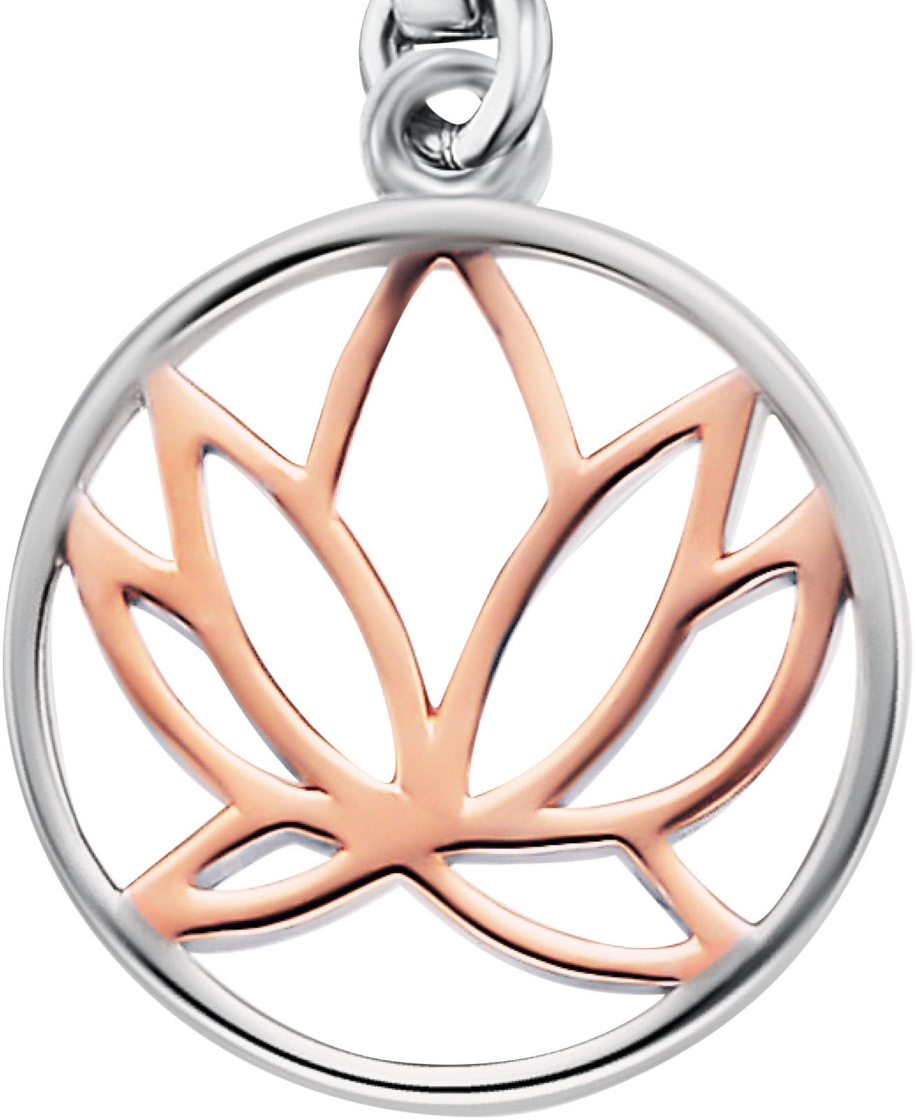 Engelsrufer Charm Blume »Lotus, ERC-LILLOTUS-BICOR«, Made in Germany