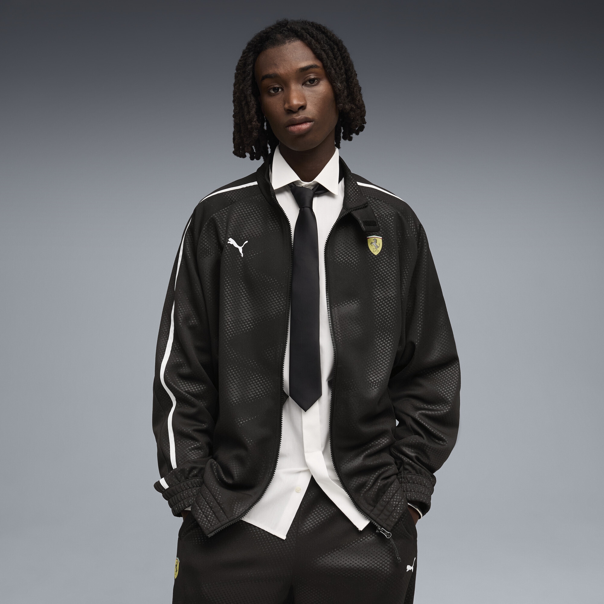 PUMA Sweatjacke »Scuderia Ferrari T7 Oversized Trainingsjacke Herren«