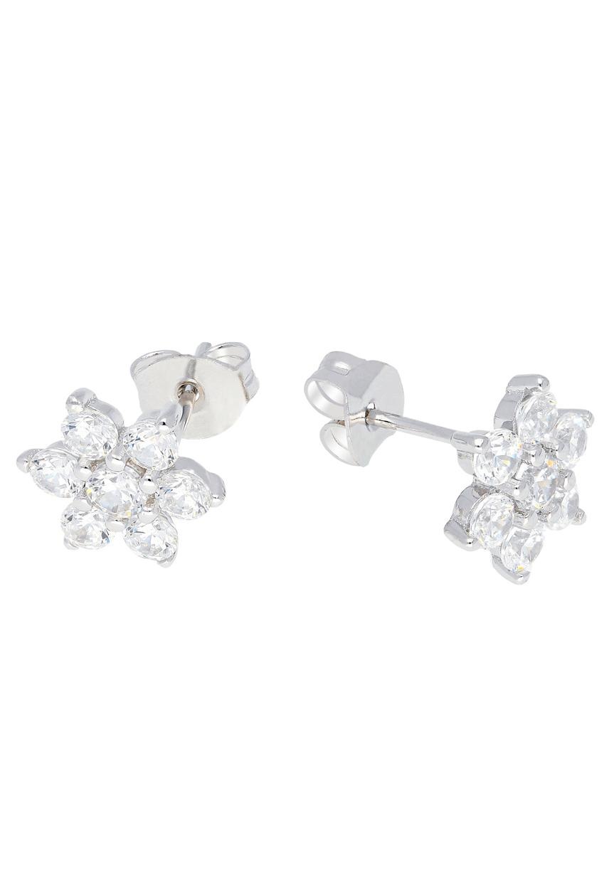 Firetti Paar Ohrstecker »Schmuck Geschenk Silber 925 Ohrschmuck Sterne«, mit Zirkonia (synth.)