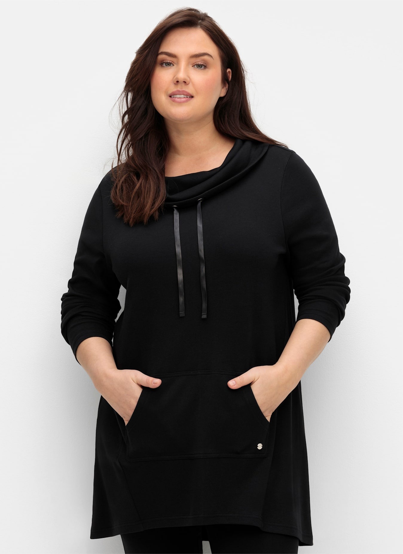Sheego Longshirt "Sweatshirt", 1 Stk. günstig online kaufen