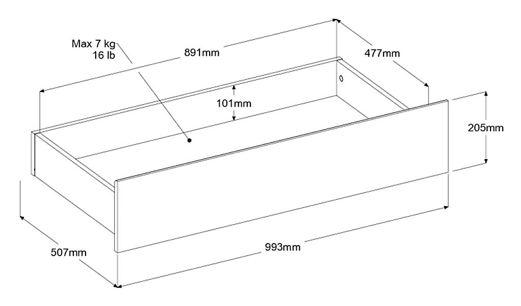 Parisot Schlafzimmer-Set »Escale 29« Set, 3 tlg.