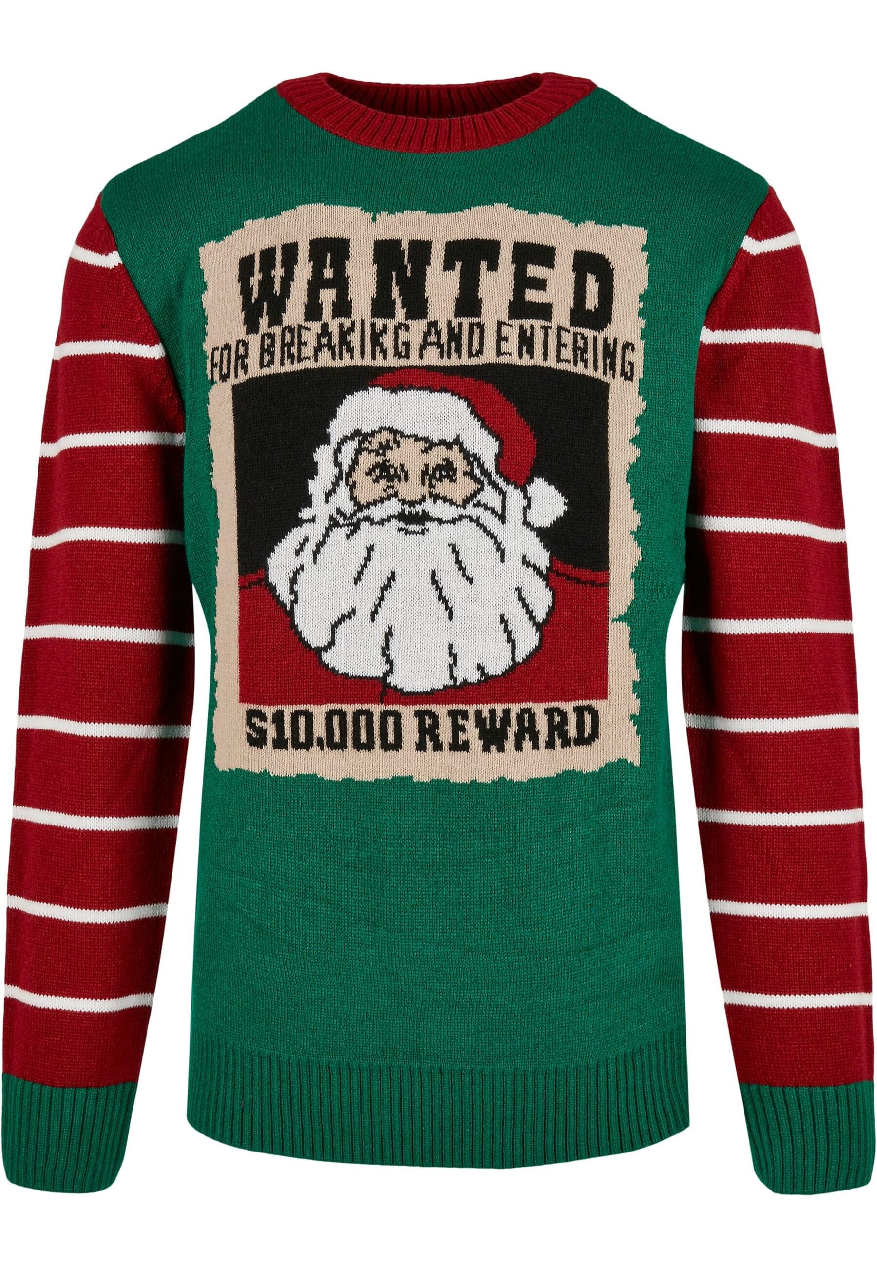 Rundhalspullover »Urban Classics Herren Wanted Christmas Sweater«, (1 tlg.)