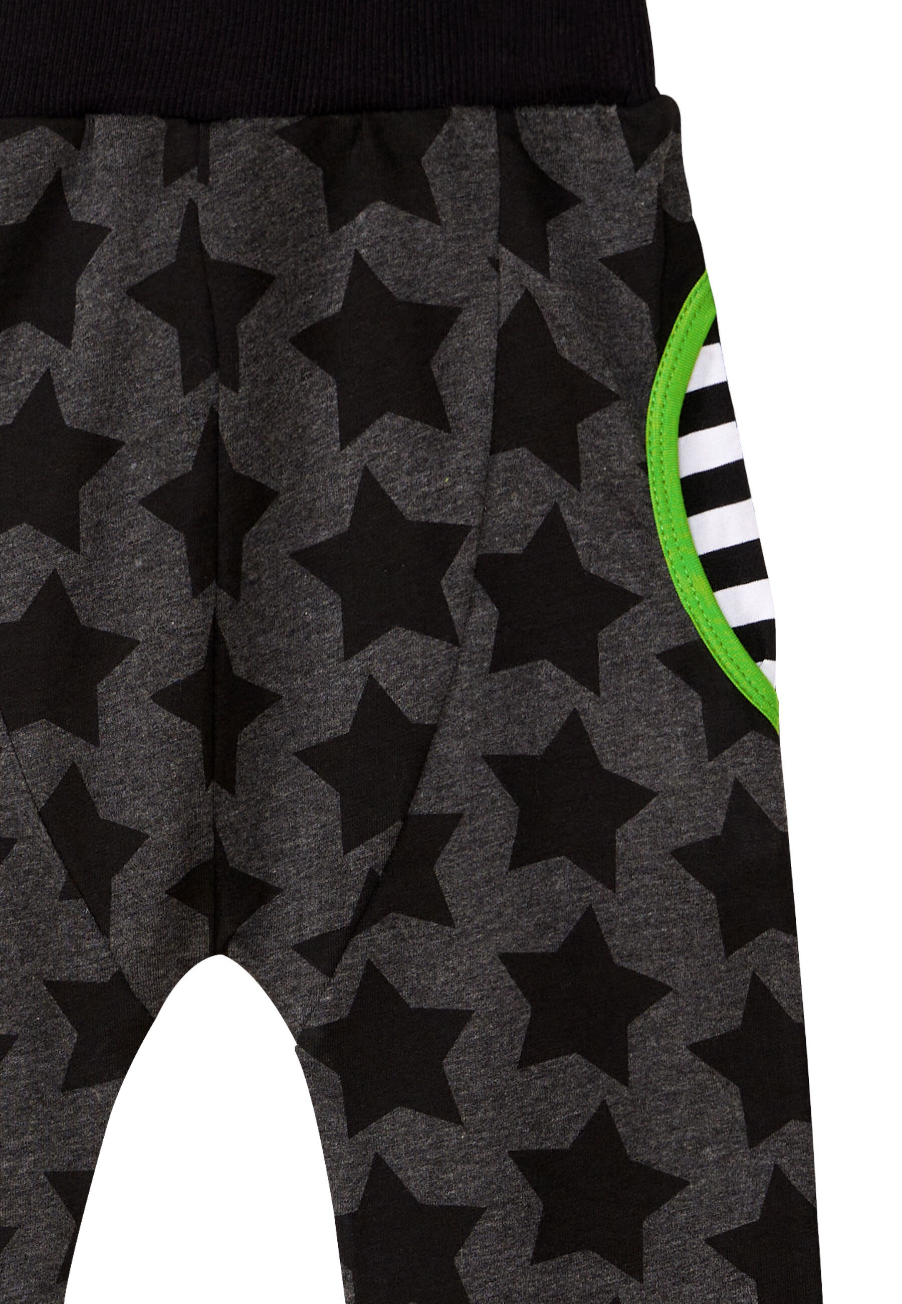 Denokids Hausanzug »Pirate Stripes«, (2 tlg.), mit Totenkopfaufdruck