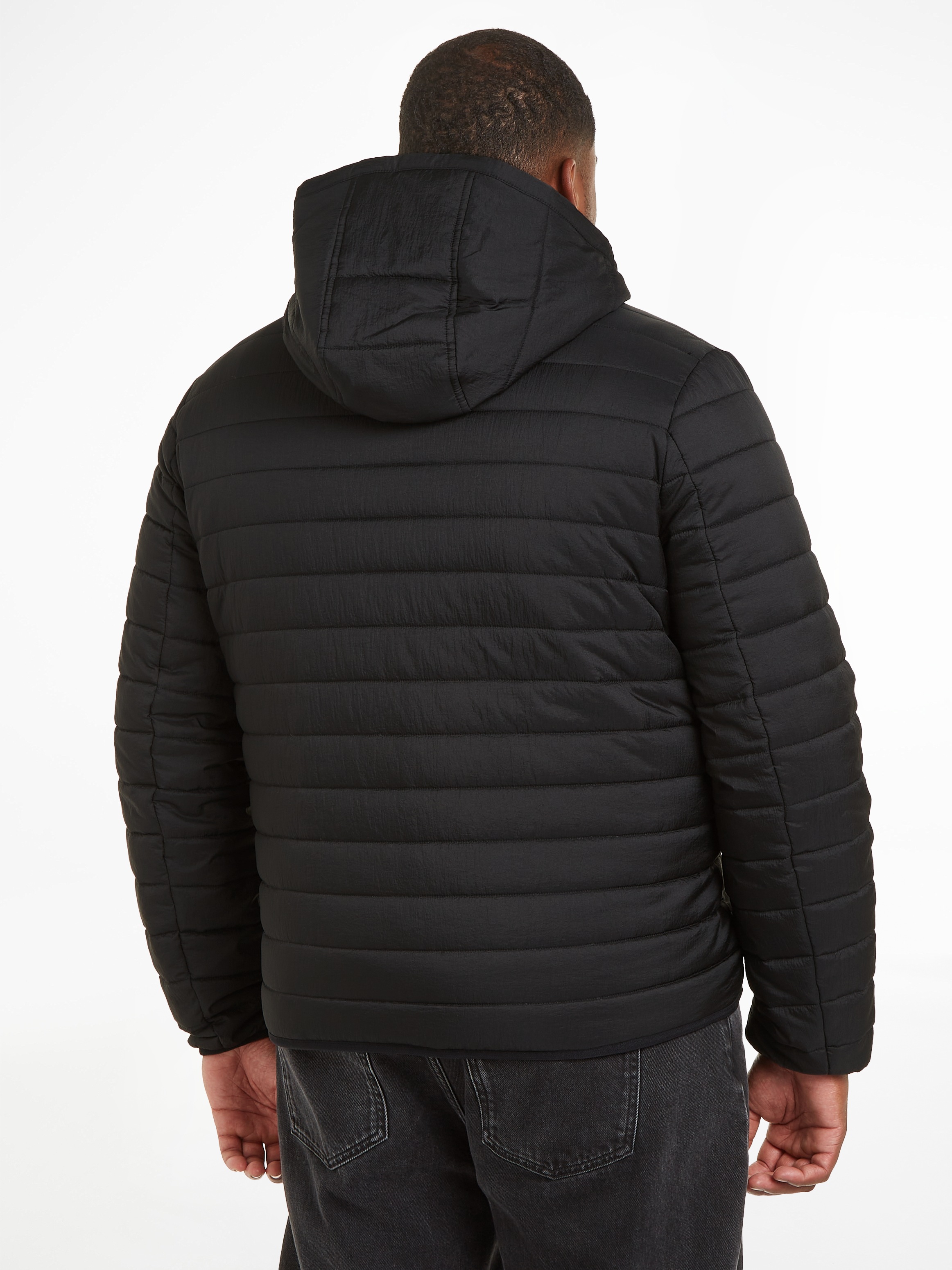 Calvin Klein Big&Tall Steppjacke "BT QUILTED CRINKLE JACKET HOOD", mit Kapu günstig online kaufen