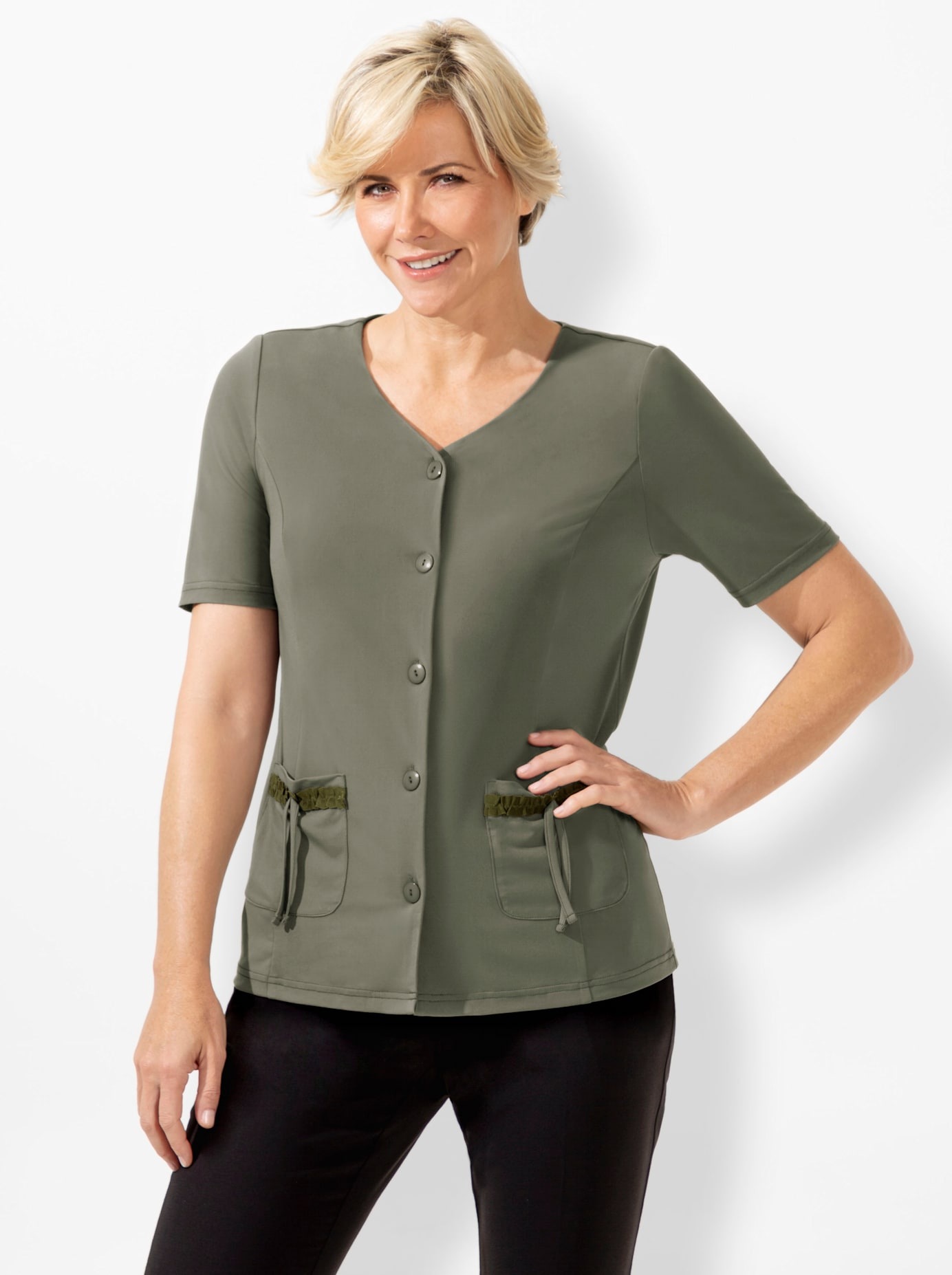 Lady Shirtjacke "Shirtjacke", 1 Stk. günstig online kaufen