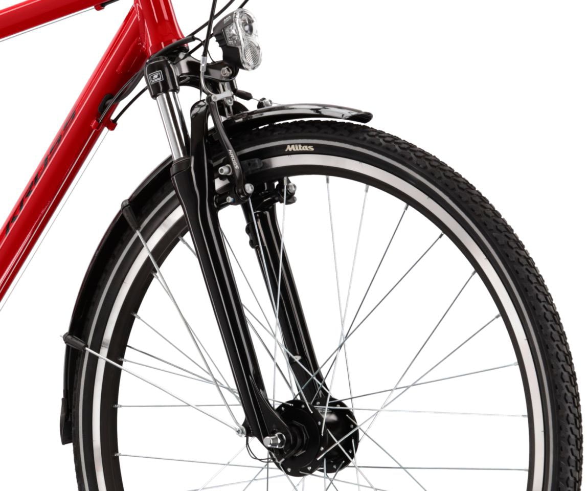 Kross Trekkingrad »Trekkingrad Trans 3.0 rot 21 Gänge«, 21 Gang, Shimano, ACERA M3020 Schaltwerk, Kettenschaltung