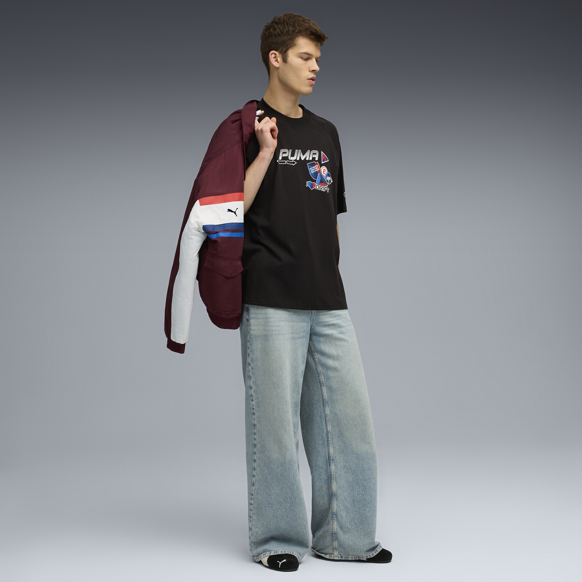 PUMA T-Shirt »BMW M Motorsport Sticker T-Shirt Herren«
