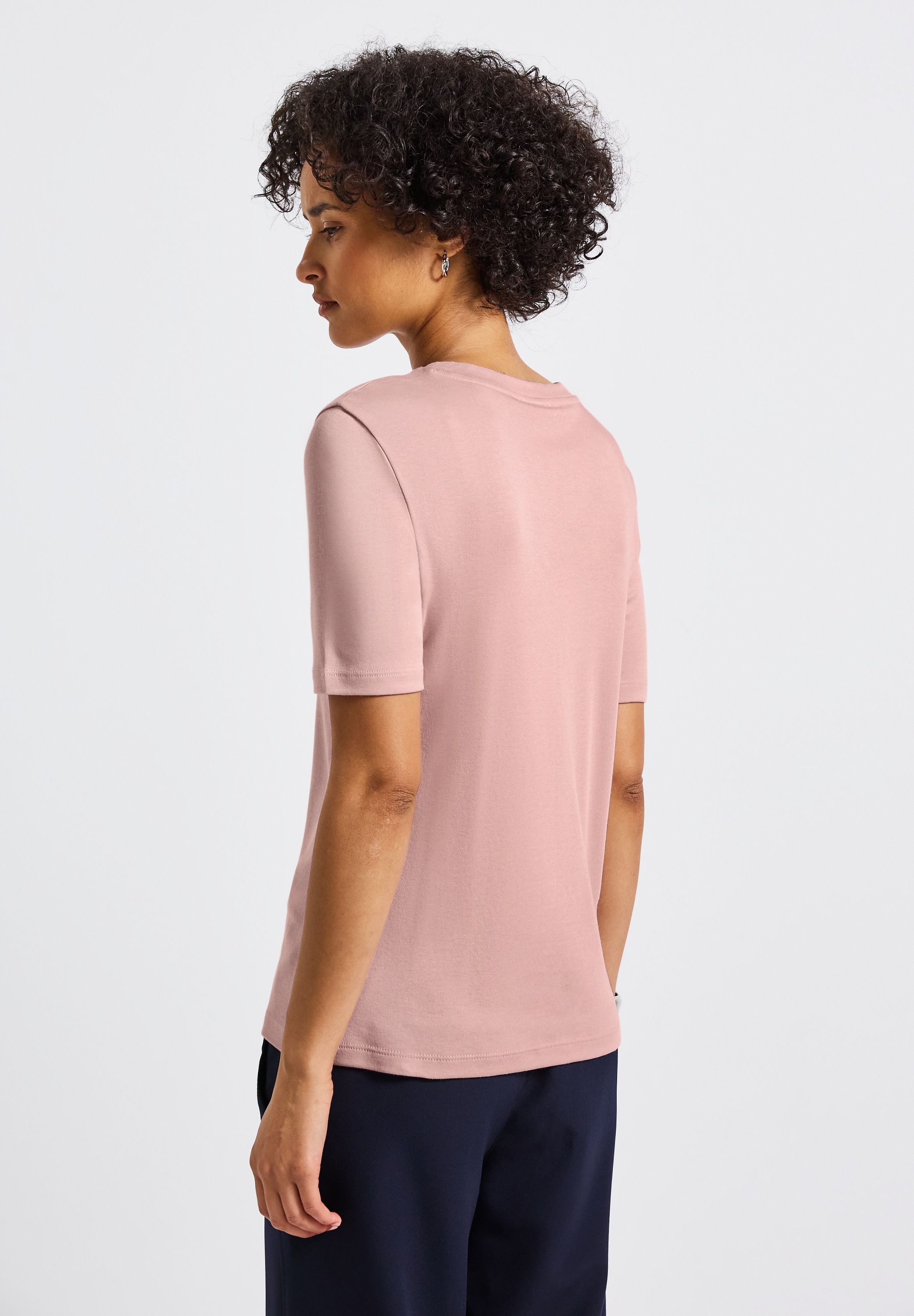 STREET ONE T-Shirt, im soften Baumwoll-Mix