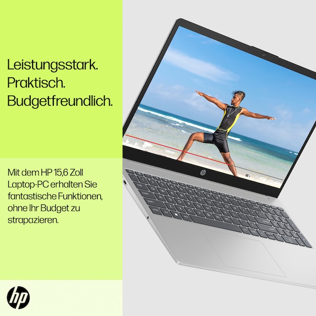 HP Notebook »15s-fq2235ng«, 39,6 cm, / 15,6 Zoll, Intel, Core i3, UHD  Graphics, 512 GB SSD | BAUR