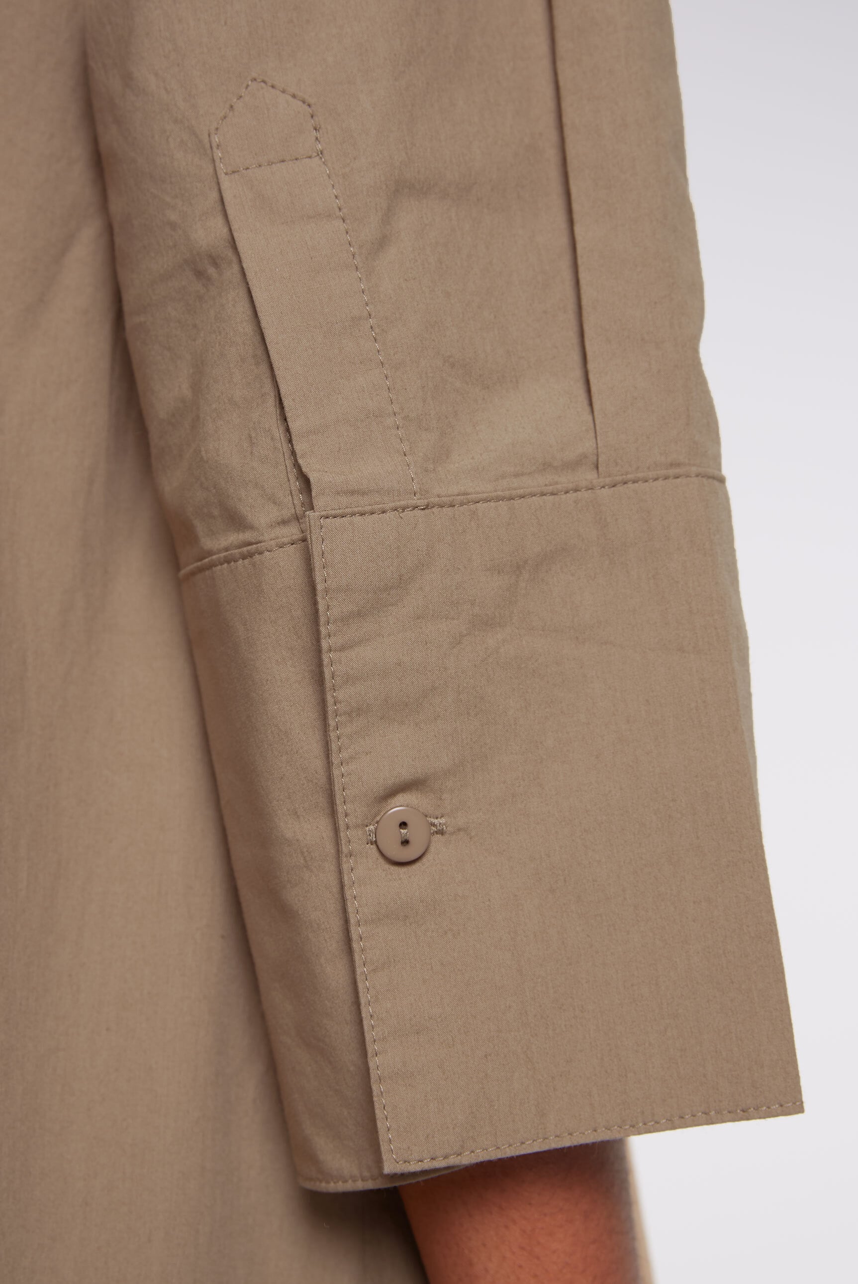 SENSES.THE LABEL Sommerkleid Brusttasche aus Baumwolle