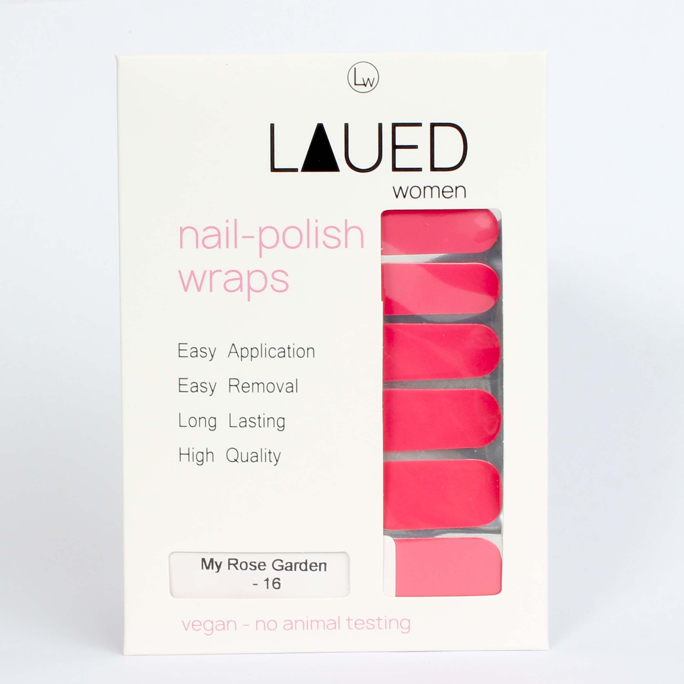 Vargu Nagellack »solid pink«, aus zertifizierter Produktion (SGS / SEDEX) und Material (FSC)