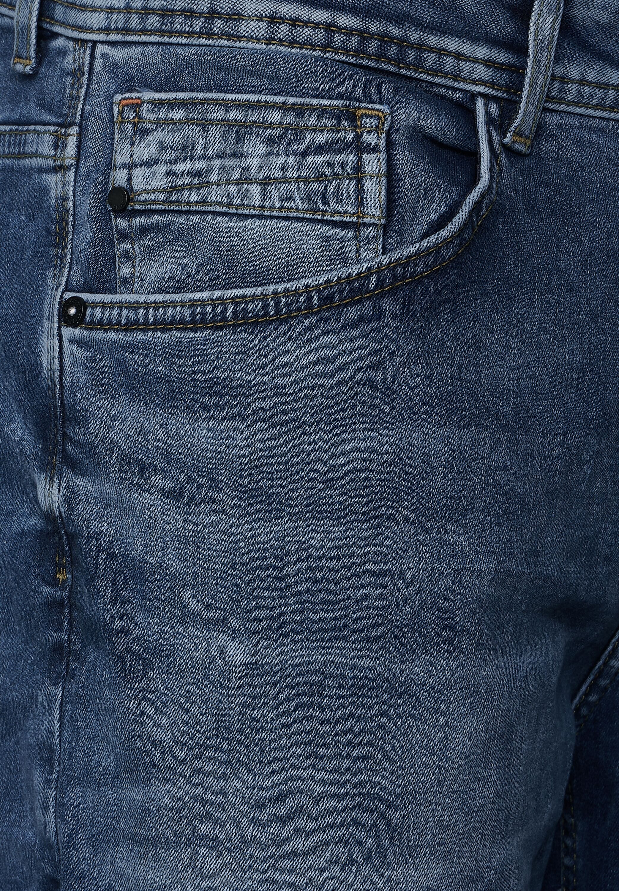 STREET ONE MEN Regular-fit-Jeans 5-Pocket-Style