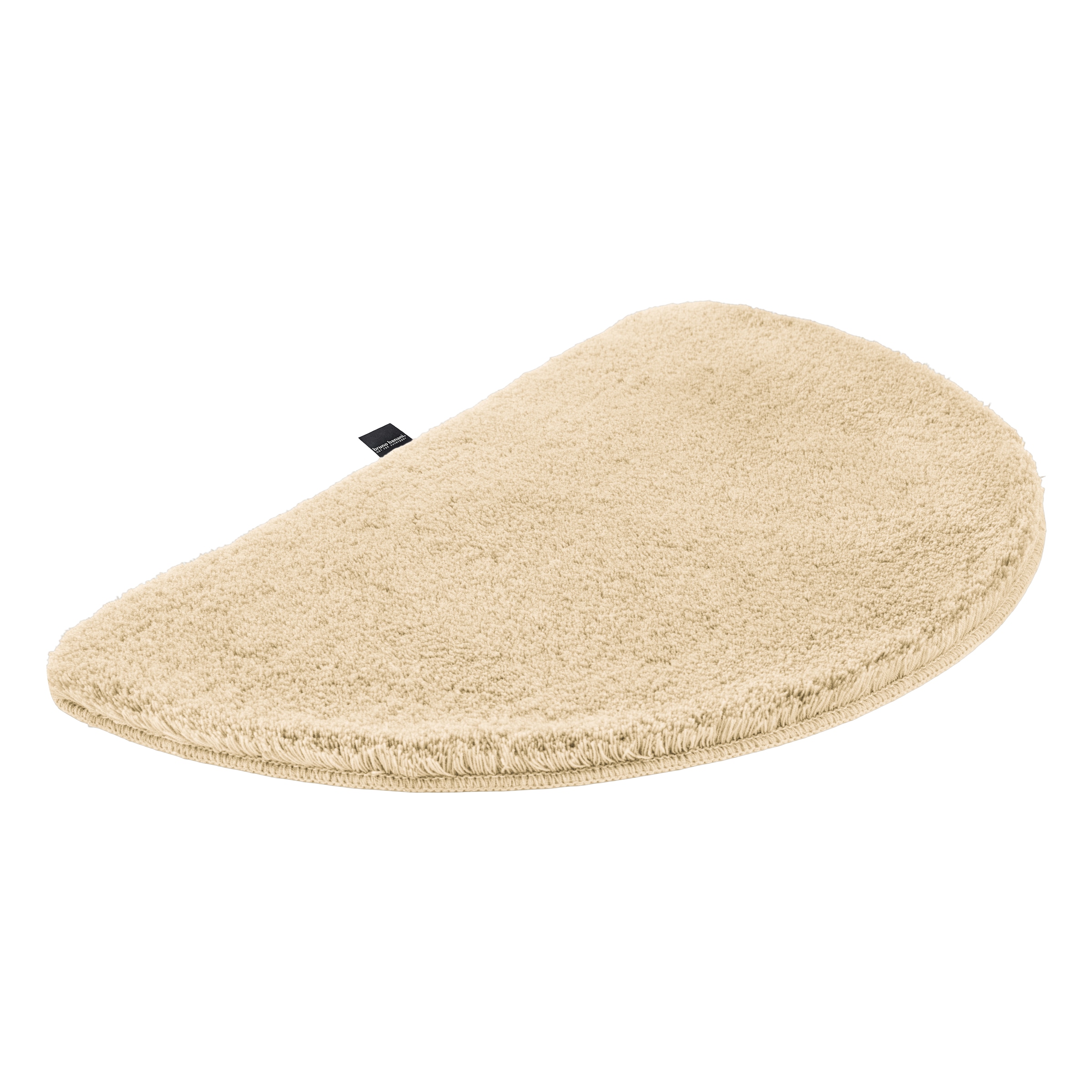 Bruno Banani Badematte »Lana Premium, Badvorleger, Badezimmer Teppich« Höhe 30 mm rutschhemmend beschichtet fußbodenheizungsgeeignet | schnell trocknend | strapazierfähig Badteppich, Badematten, unifarben, rechteckig, 3-tlg. Set & halbrund