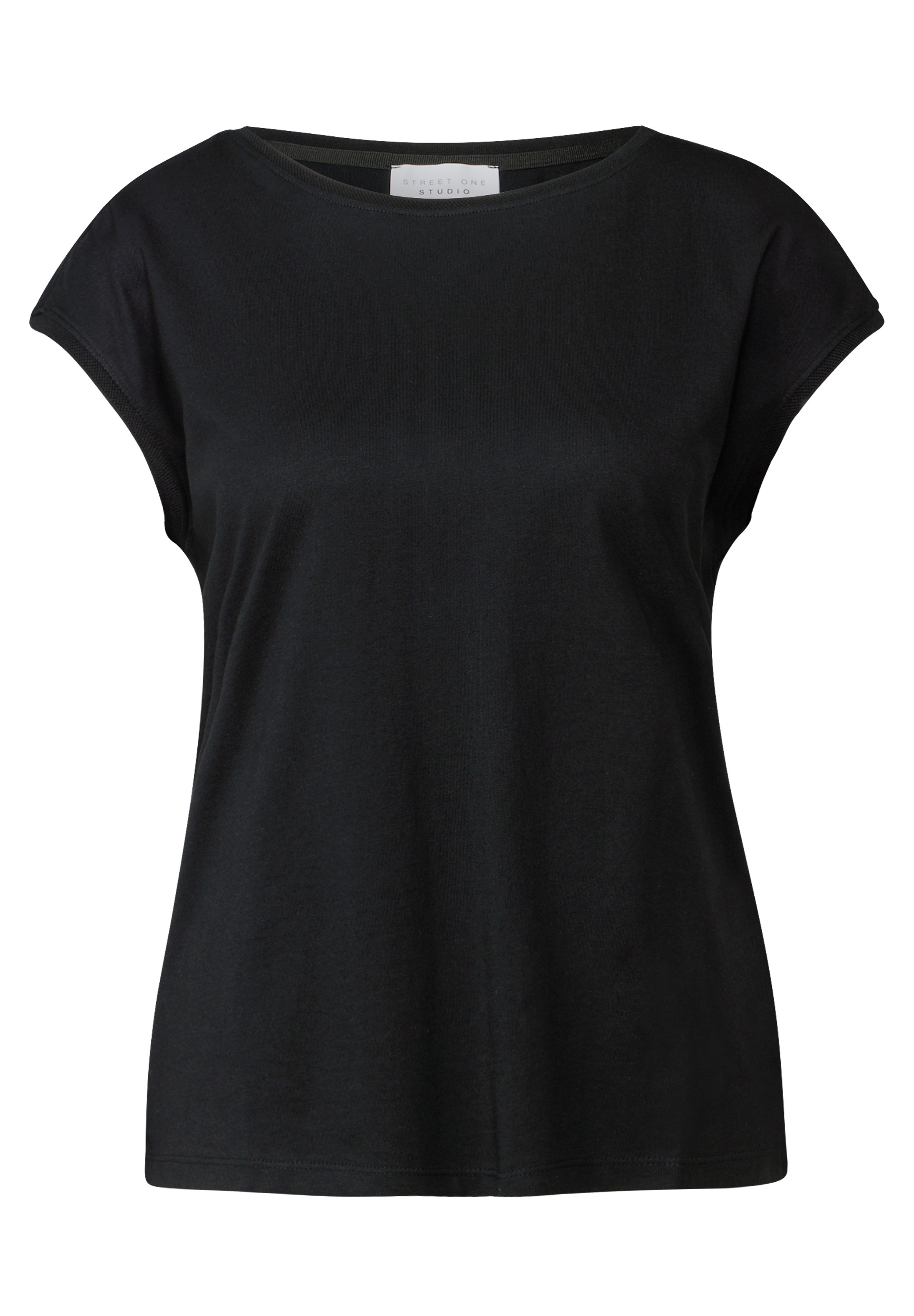 STREET ONE STUDIO T-Shirt, mit U-Boot-Ausschnitt
