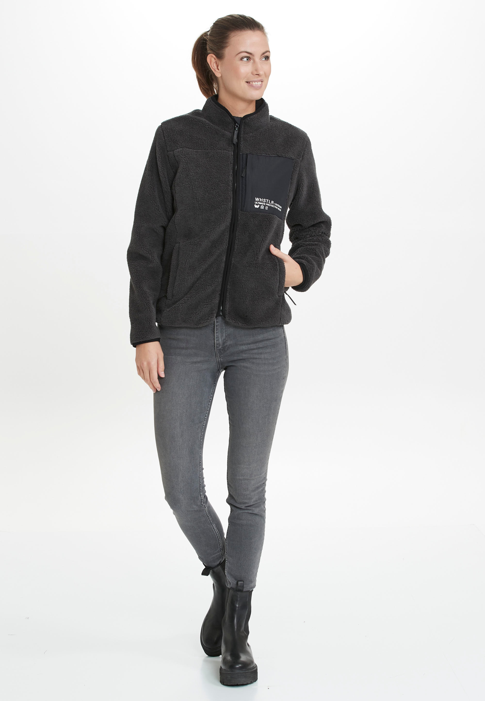 WHISTLER Fleecejacke »Sprocket«, mit Kontrast-Brusttasche