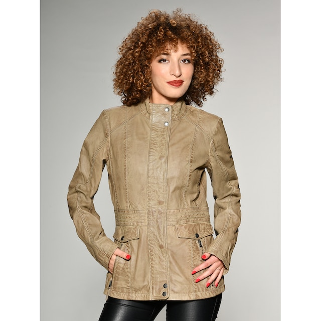 MUSTANG Lederjacke »Jasmin« online kaufen | BAUR