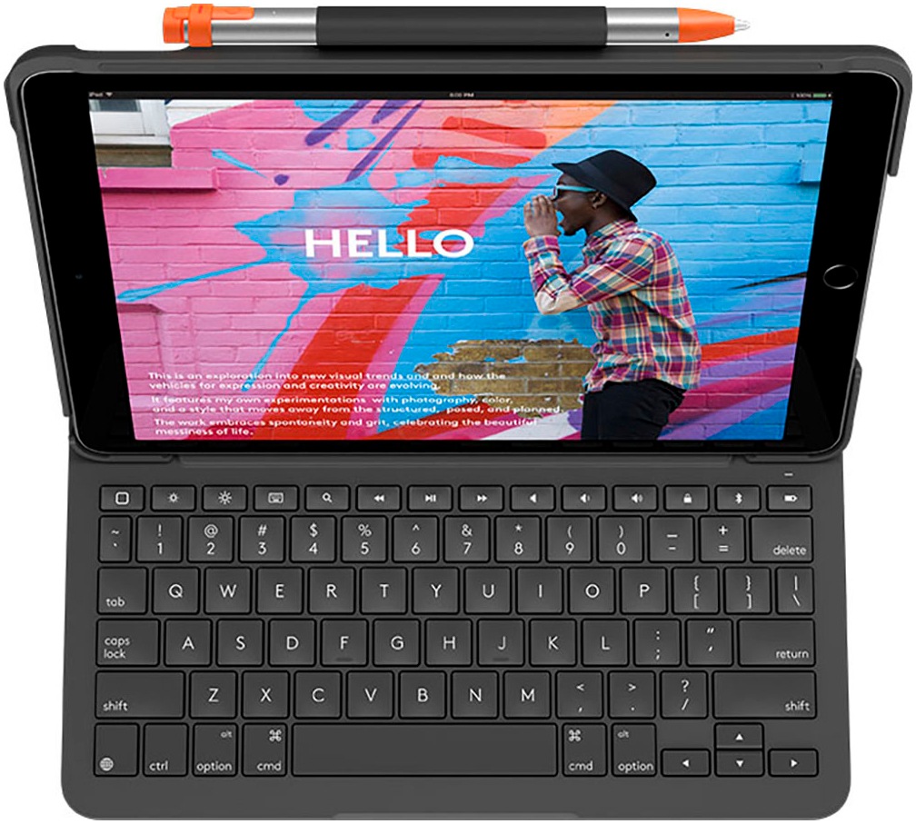 Logitech iPad-Tastatur »Slim Folio«