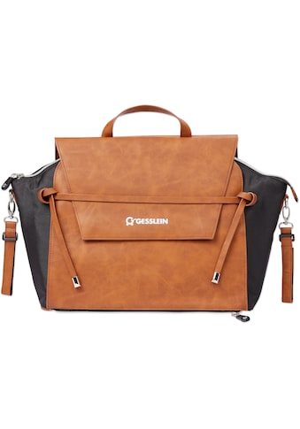 Wickeltasche »N°4, cognac«, mit Wickelauflage und Flaschenhalter, Made in Germany