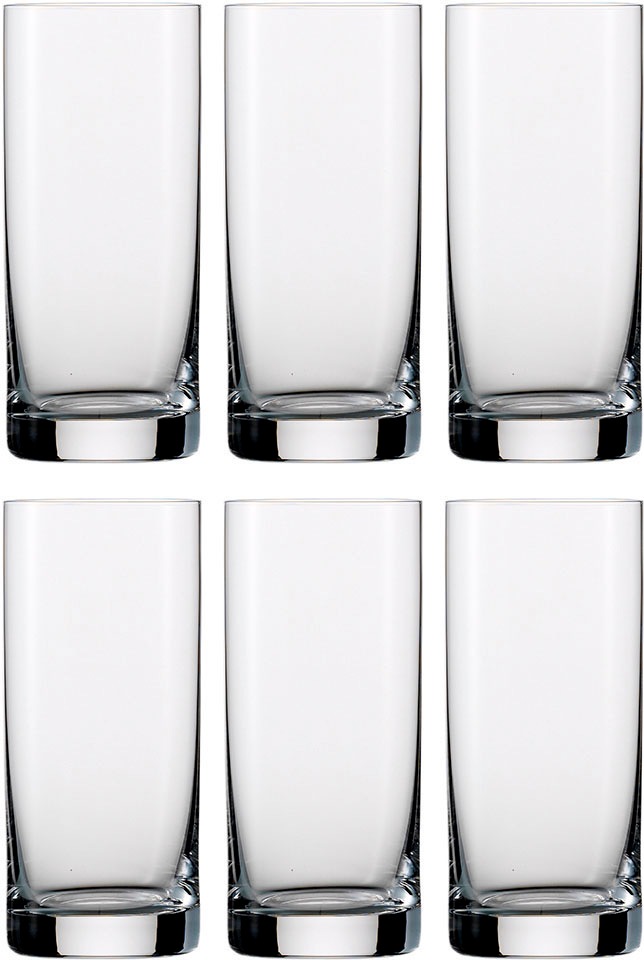 Eisch Longdrinkglas »VINO NOBILE«, (Set, 6 tlg., 6 Gläser), 6-teilig, hohe Bruchfestigkeit, 360 ml